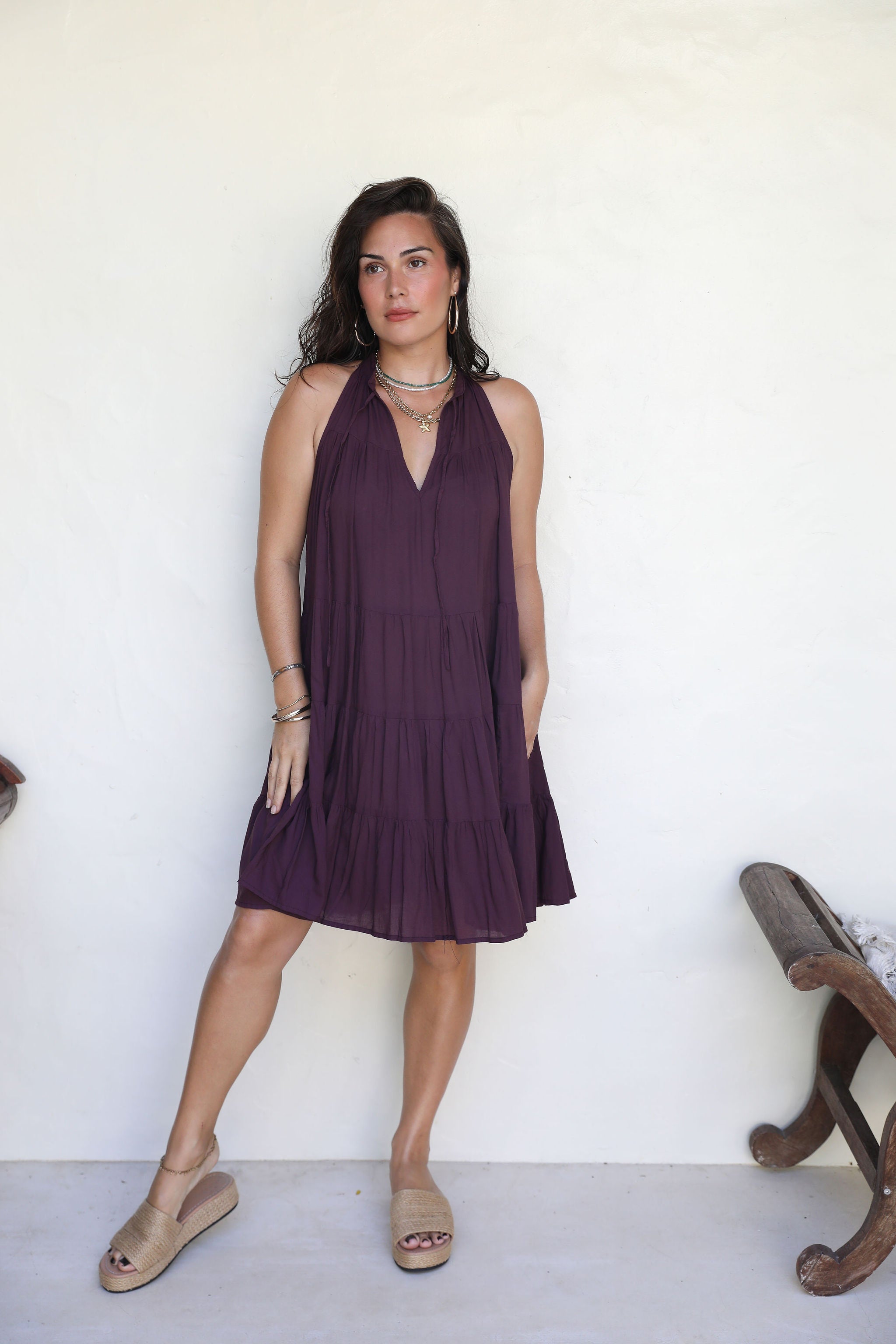 Fig Light Weight Mini Dress