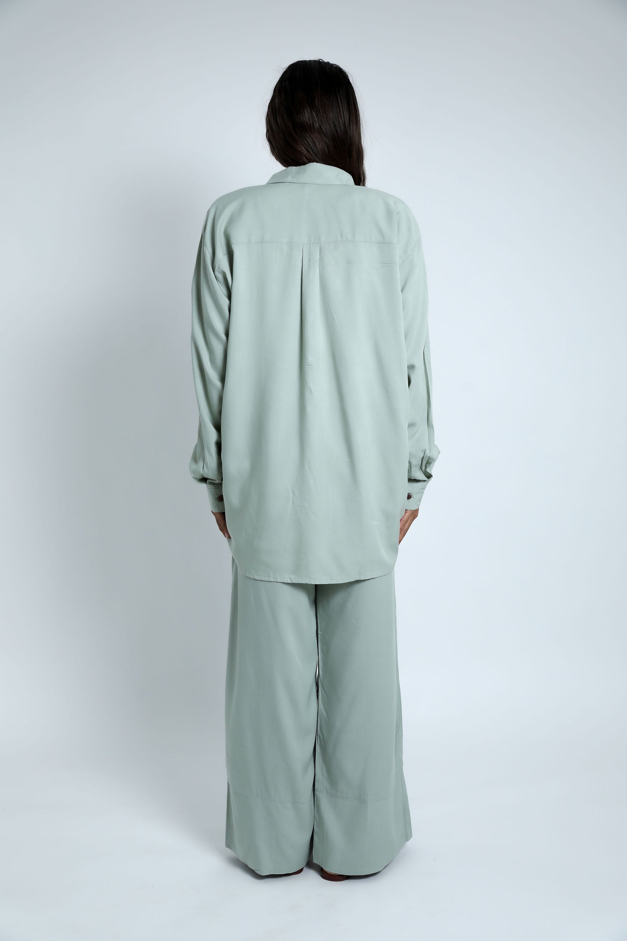 Sage Oversized Shirt