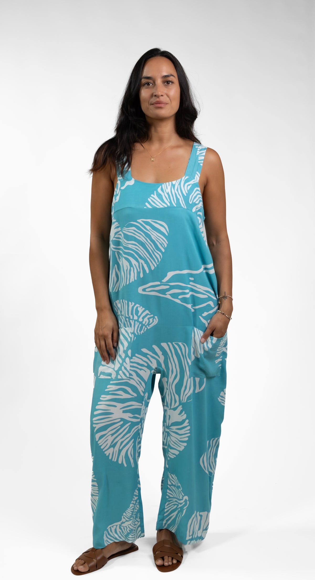 Jade Moana Shell Minar Jumpsuit