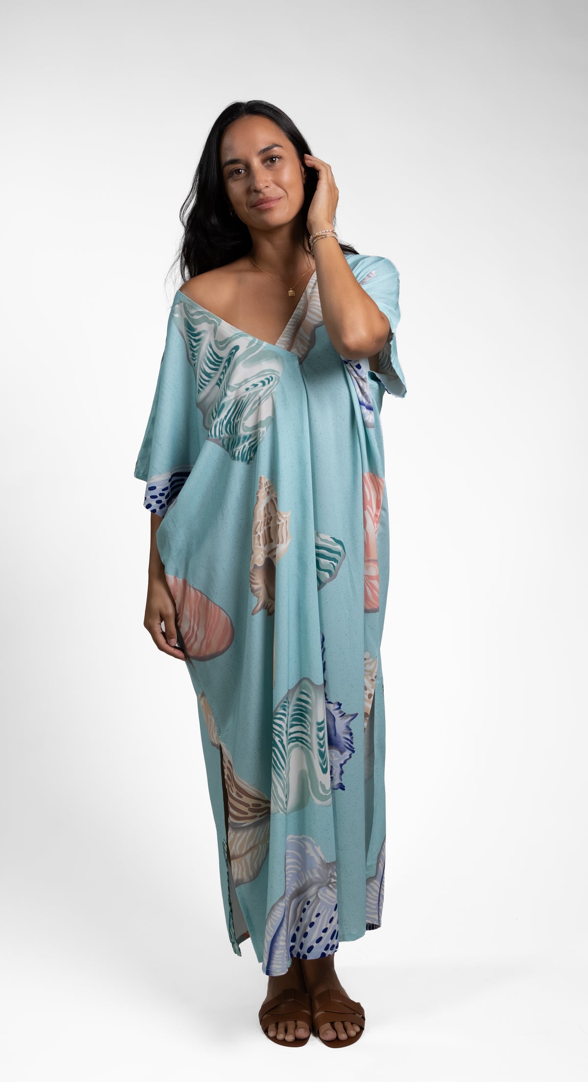 Aqua Poreo Mana Kaftan