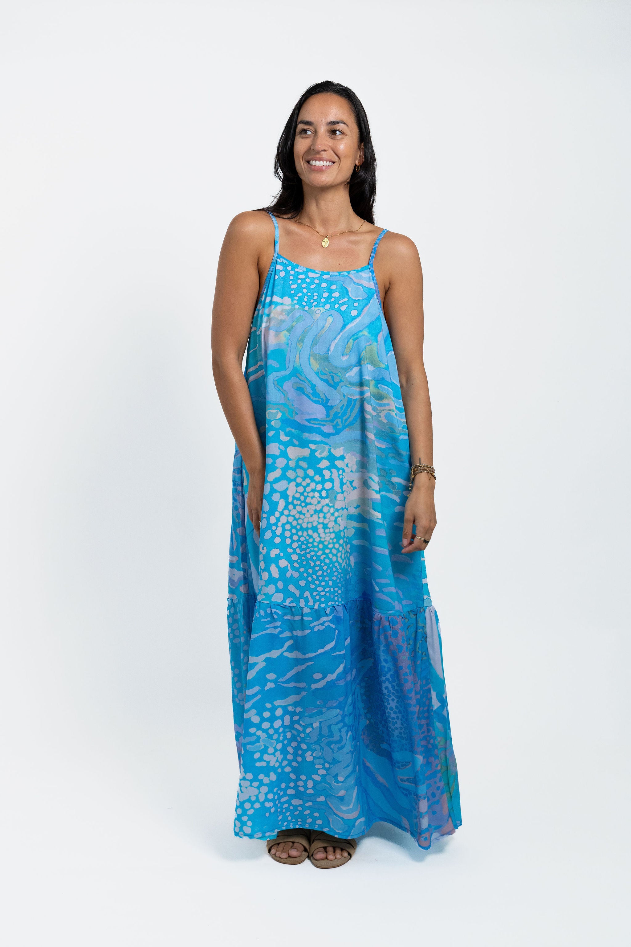 Blue Parrot Fish Rama Maxi