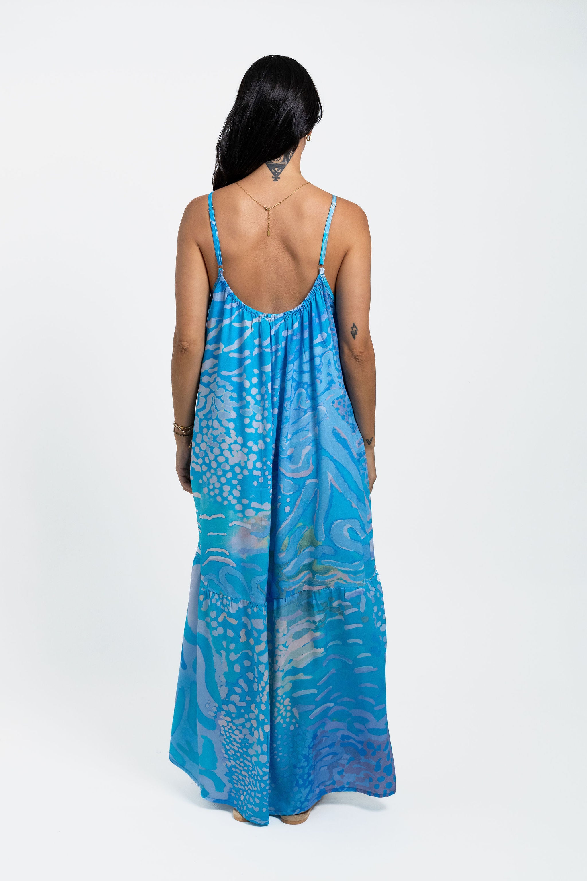 Blue Parrot Fish Rama Maxi
