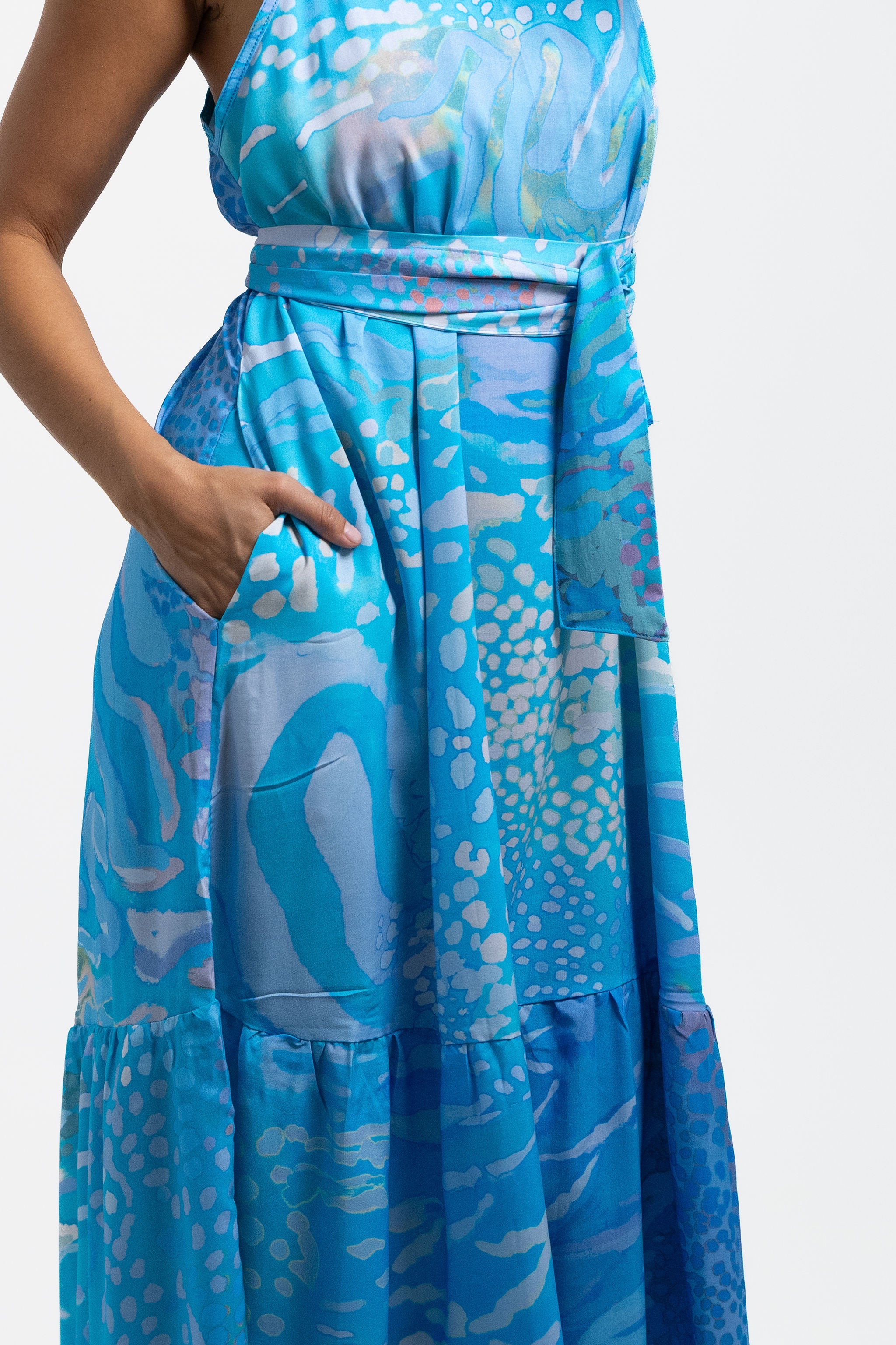 Blue Parrot Fish Rama Maxi