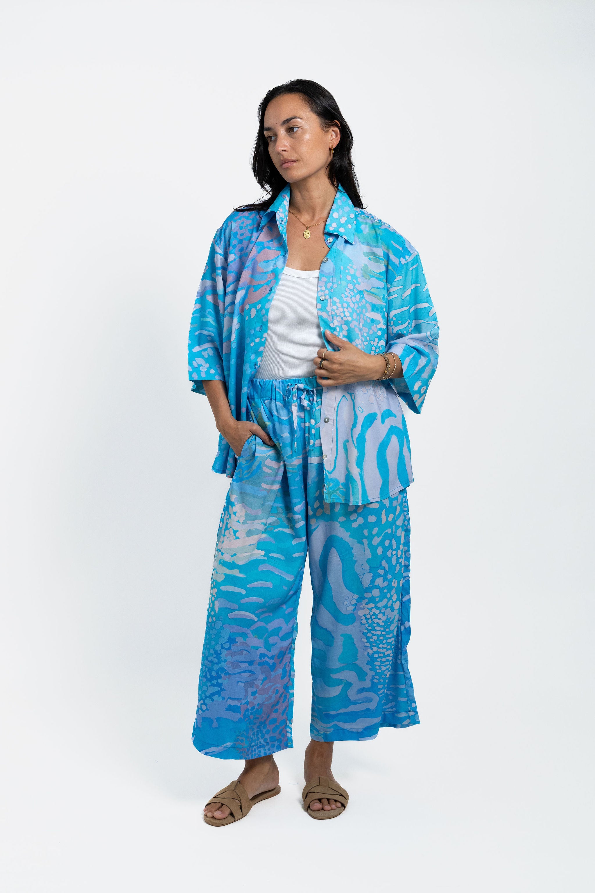 Blue Parrot Fish Nohanna Shirt