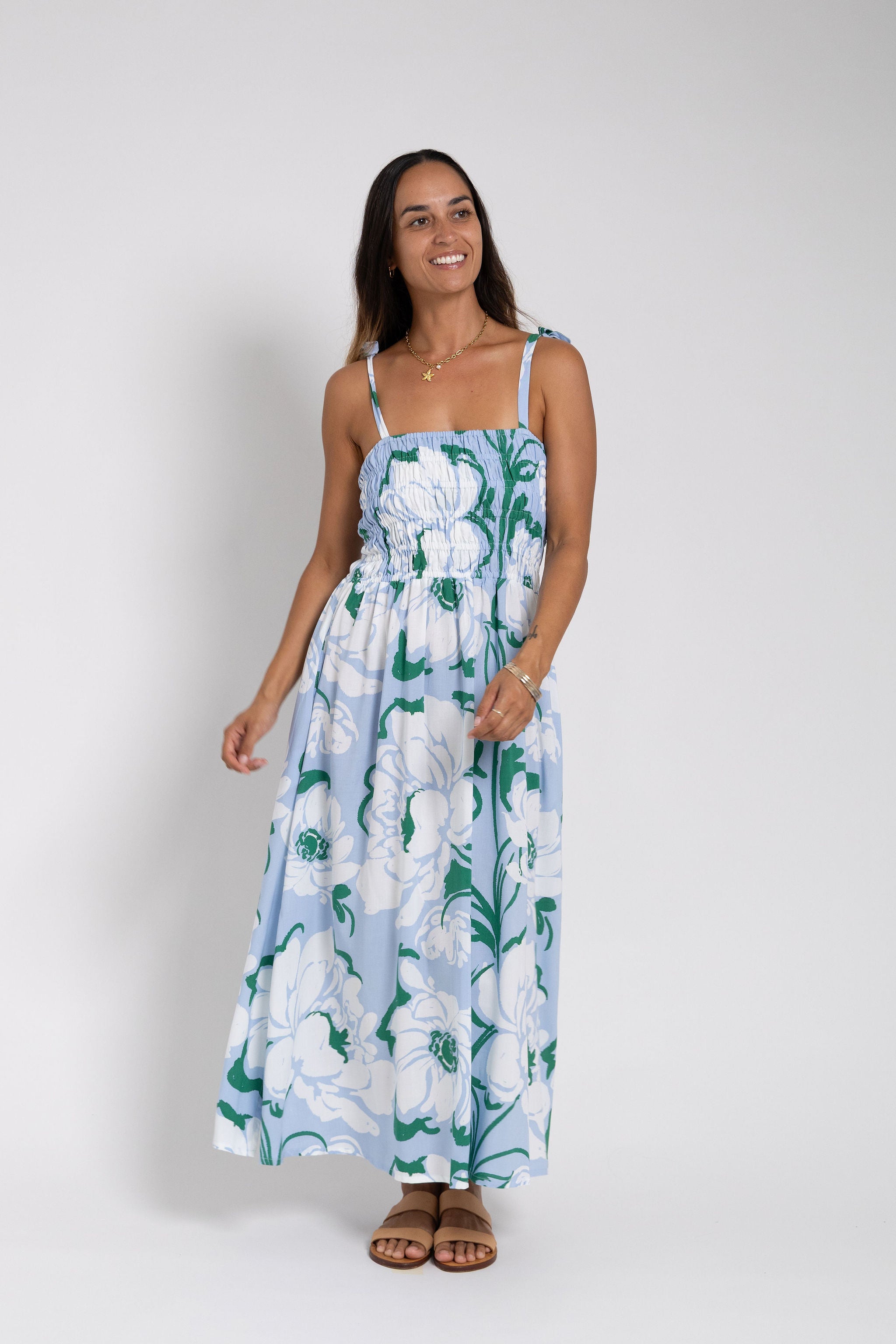 Summer Blue Taina Chloe Dress