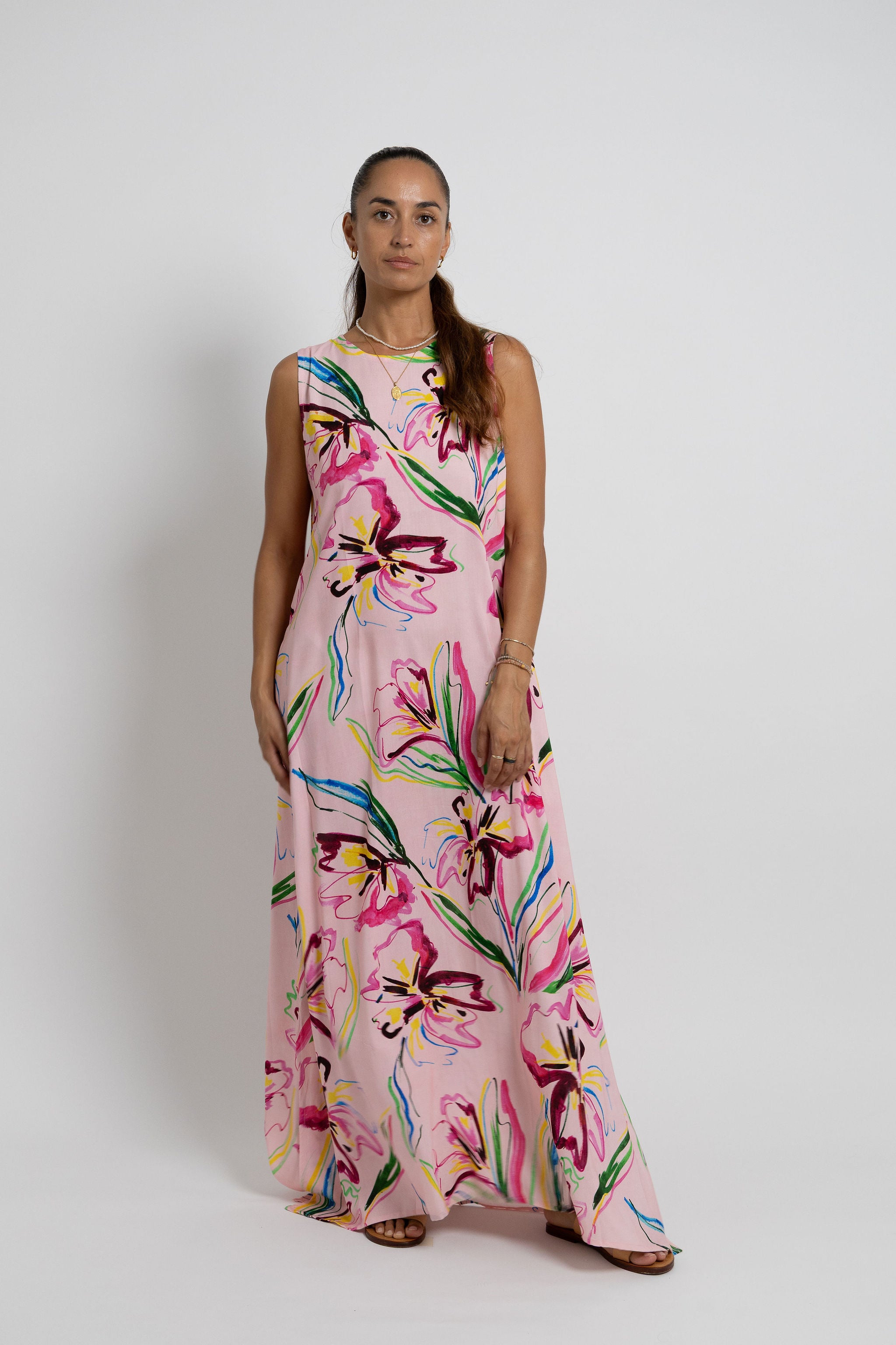 Pink Maire Api Mere Maxi Dress