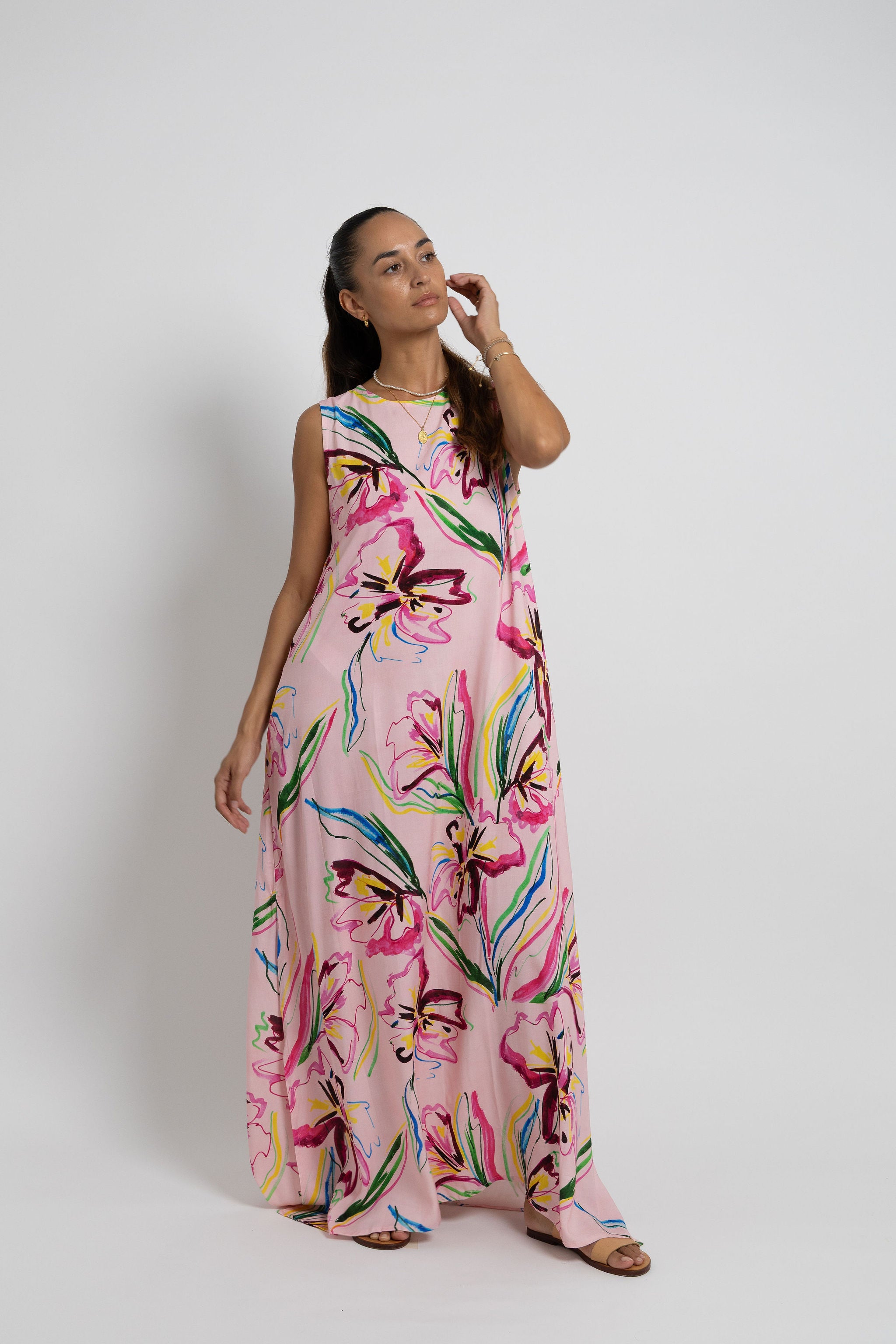 Pink Maire Api Mere Maxi Dress