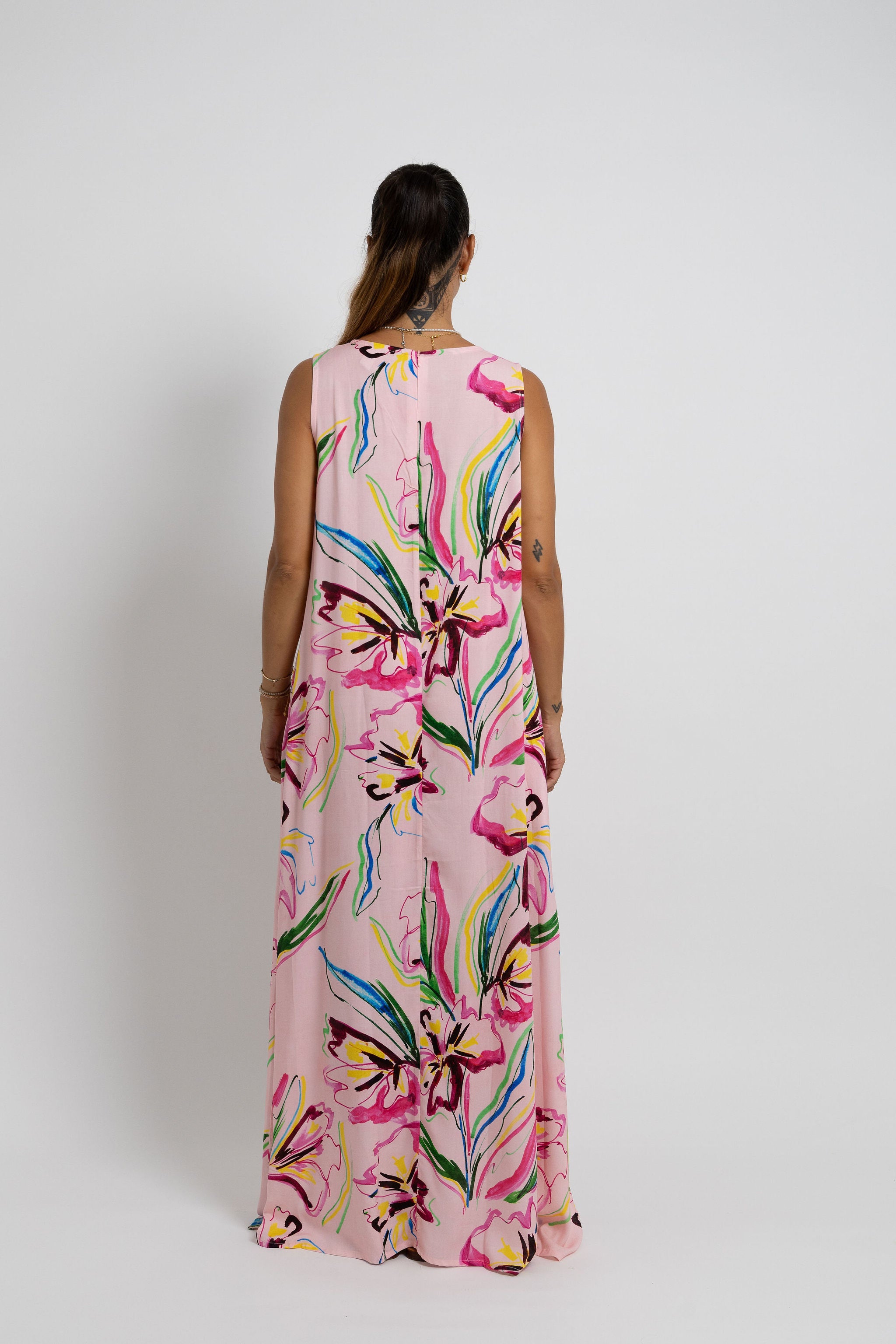 Pink Maire Api Mere Maxi Dress