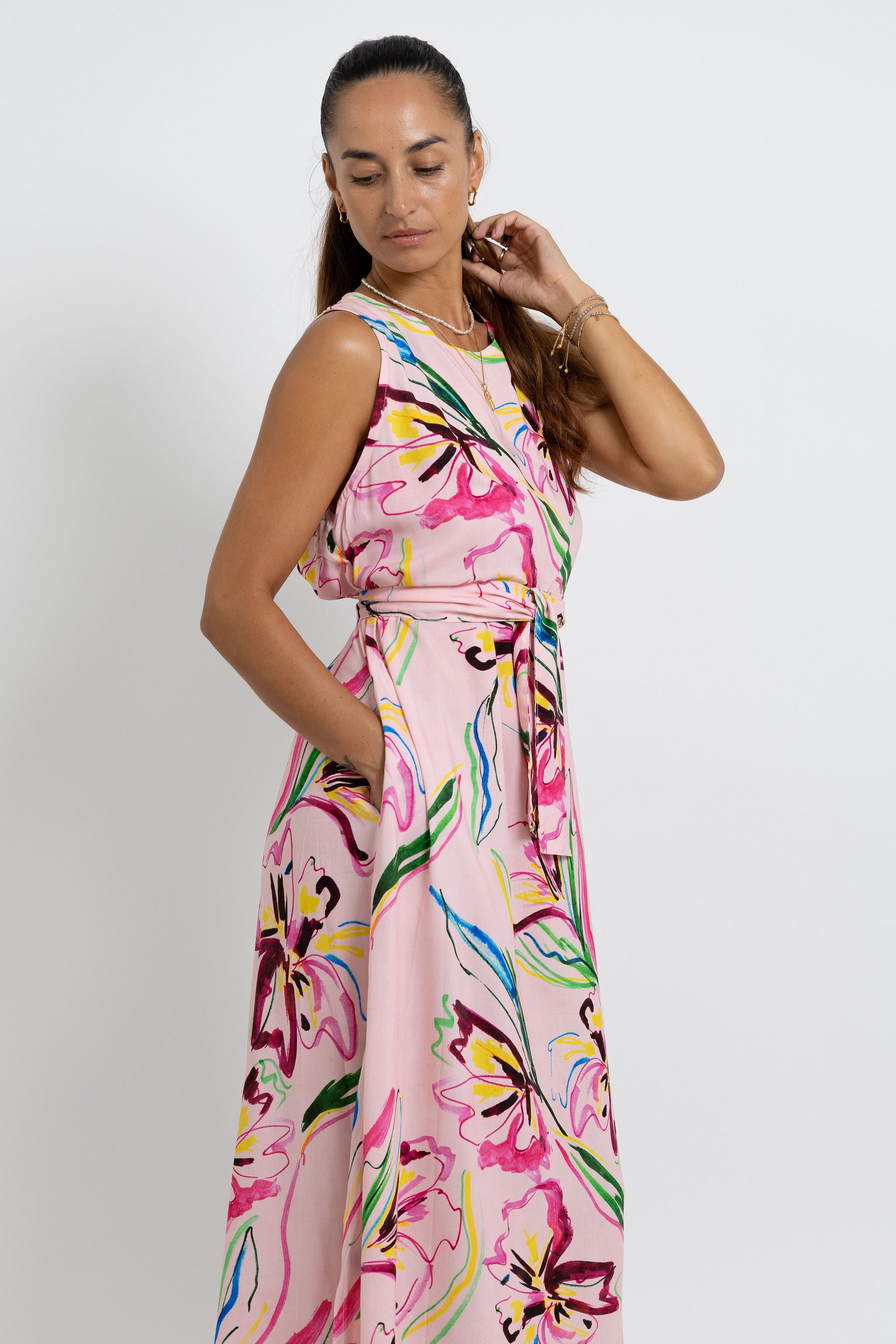 Pink Maire Api Mere Maxi Dress