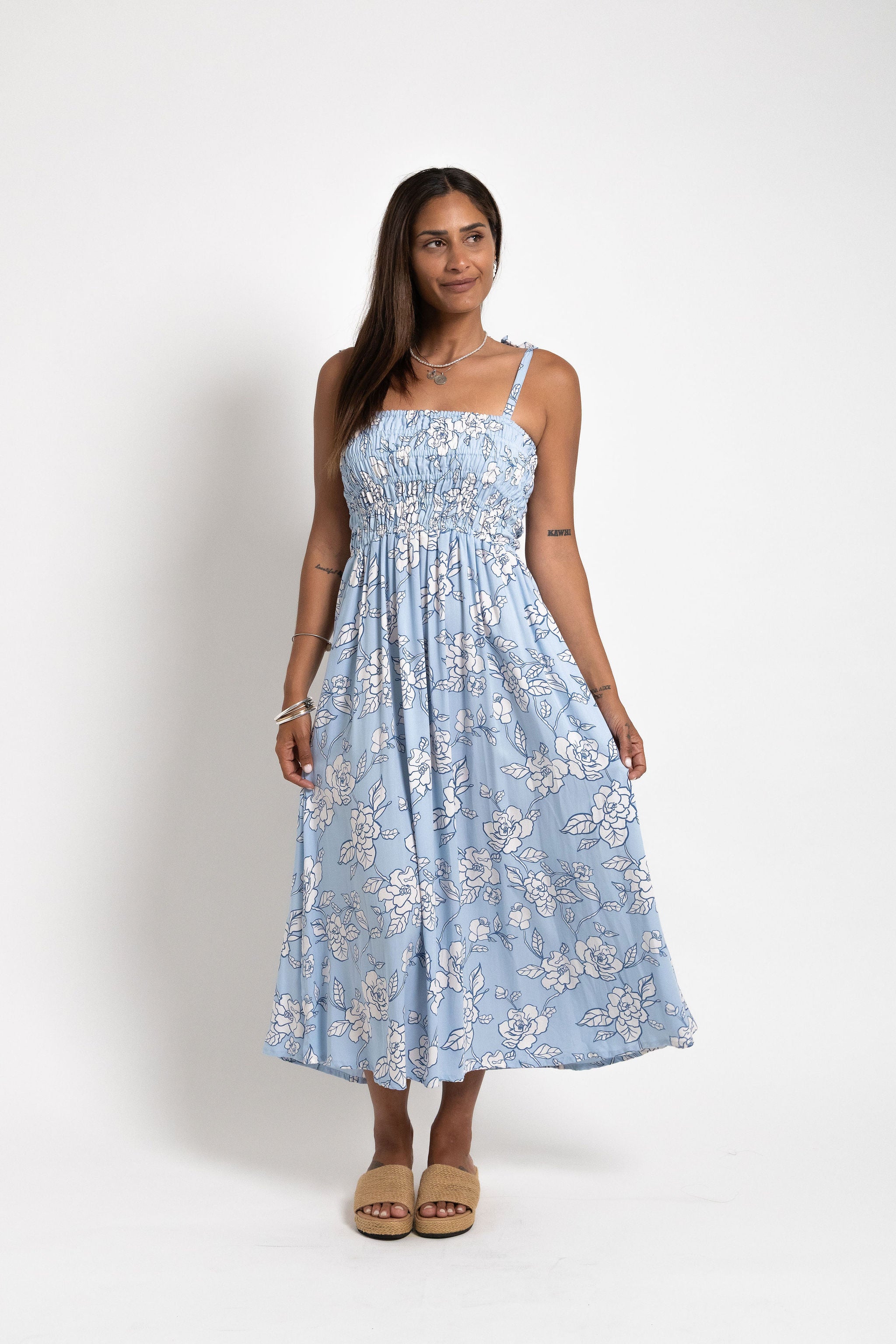 Sky Blue Taina Chloe Dress