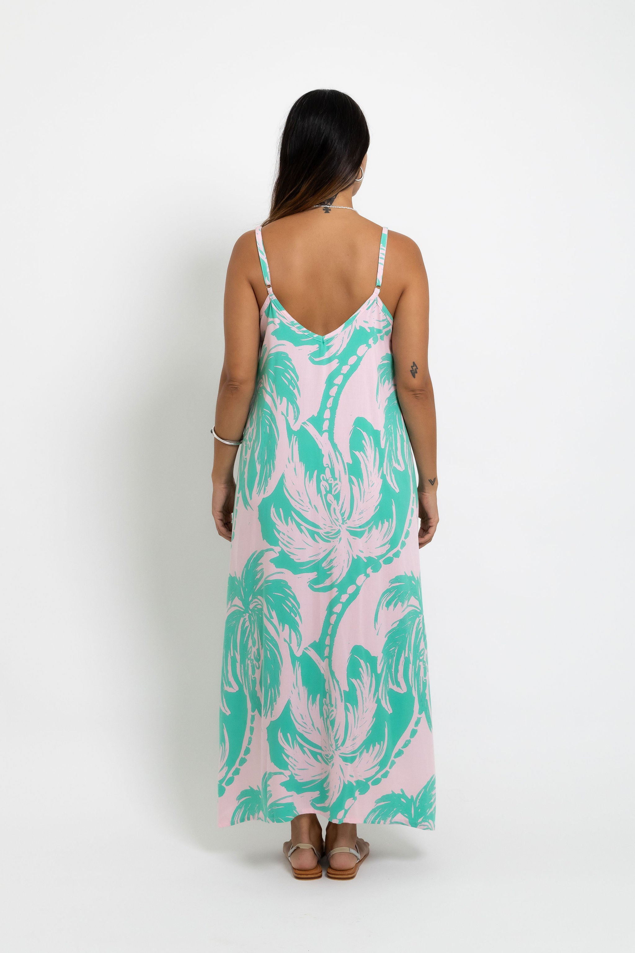 Pink Jade Coco Swell Manu Maxi
