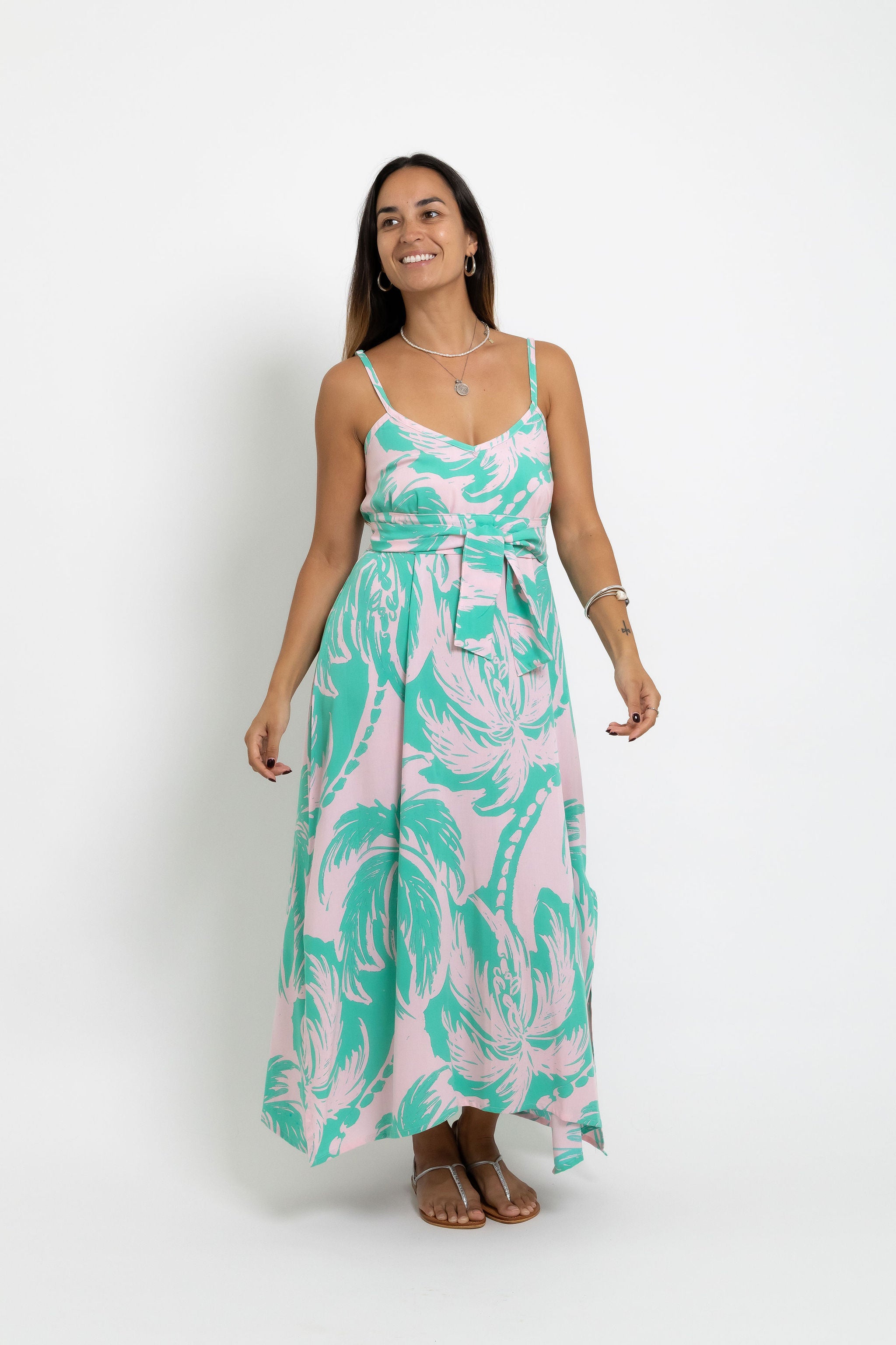 Pink Jade Coco Swell Manu Maxi