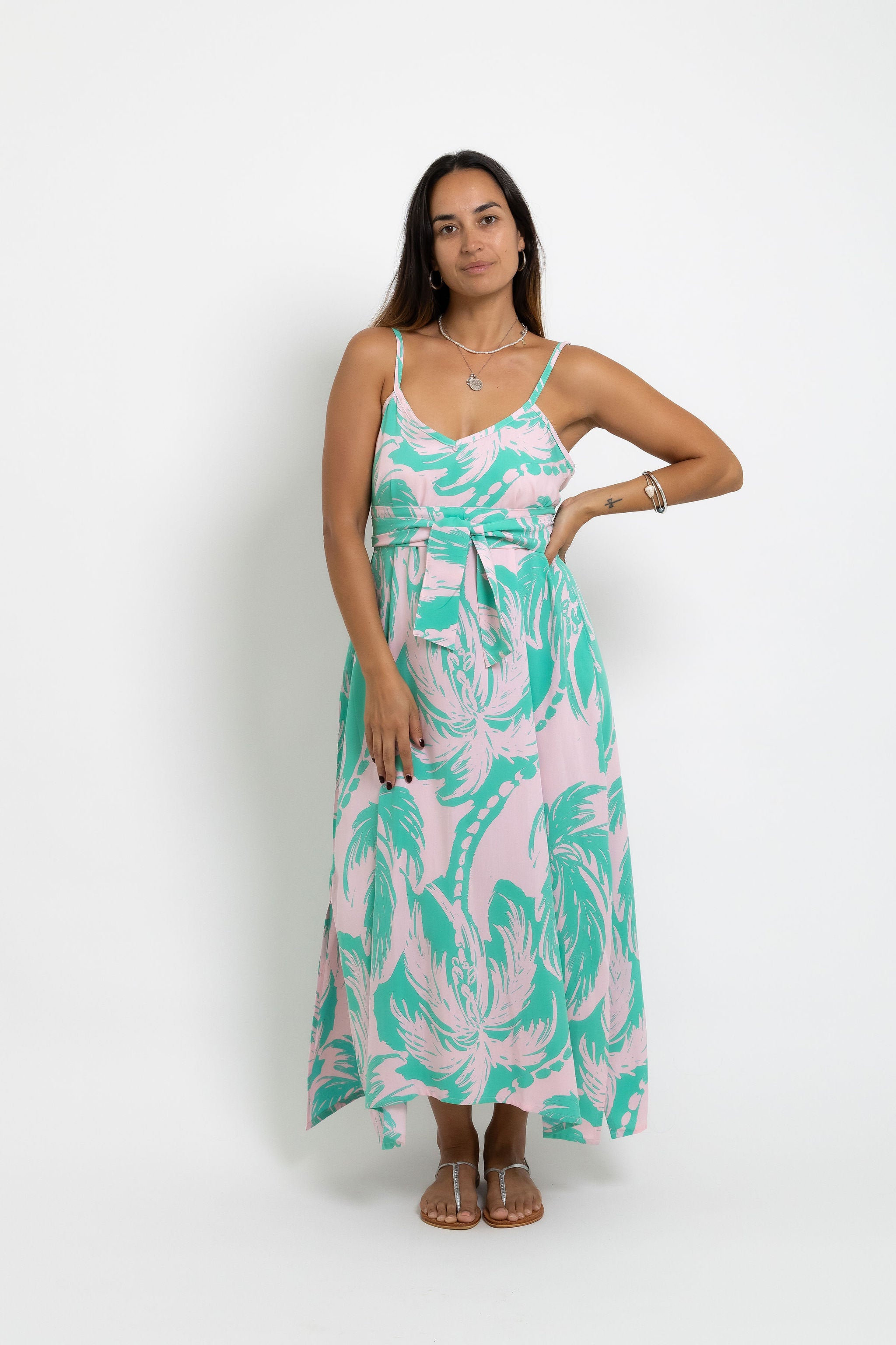 Pink Jade Coco Swell Manu Maxi