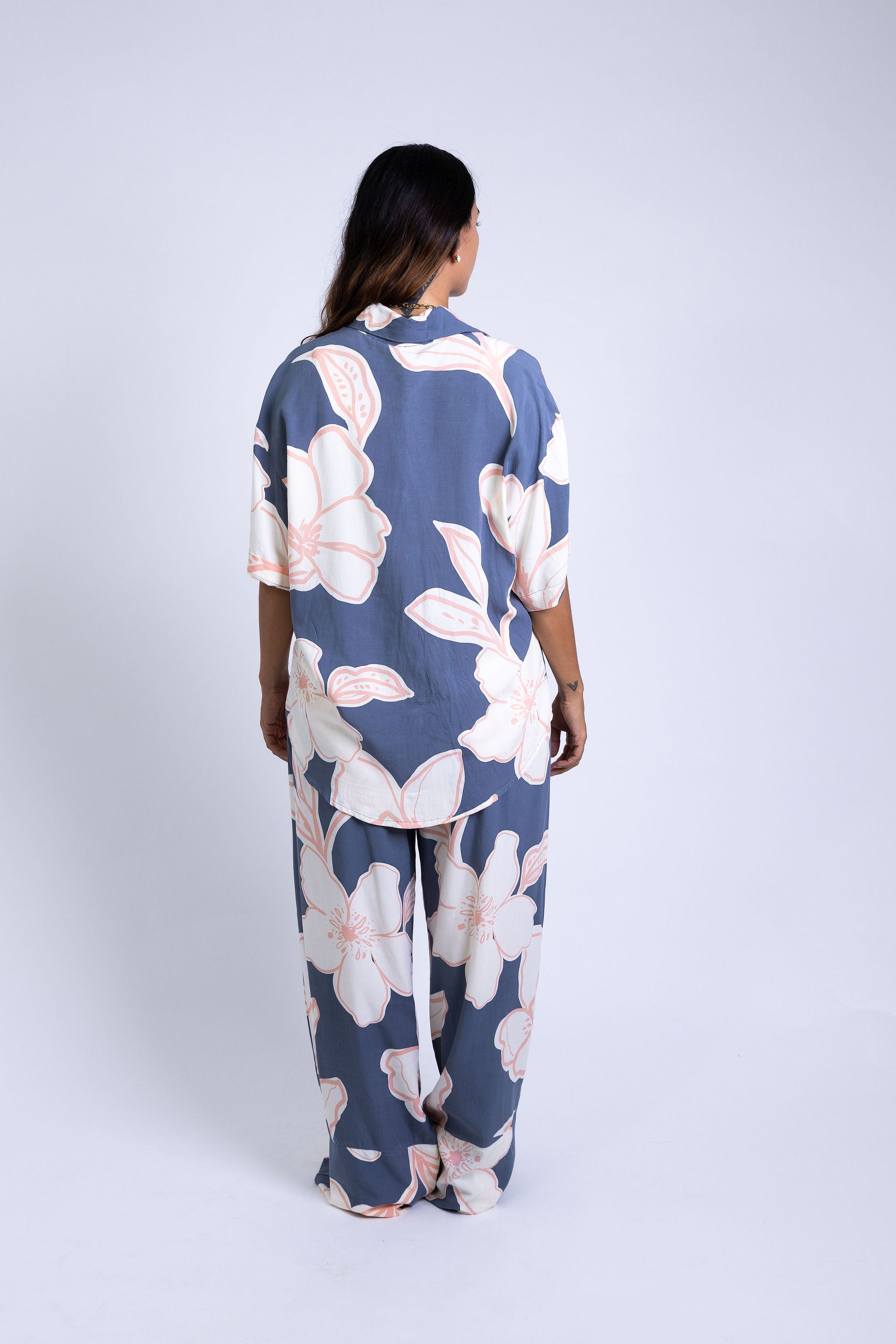 Navy Rara Scarlett Shirt