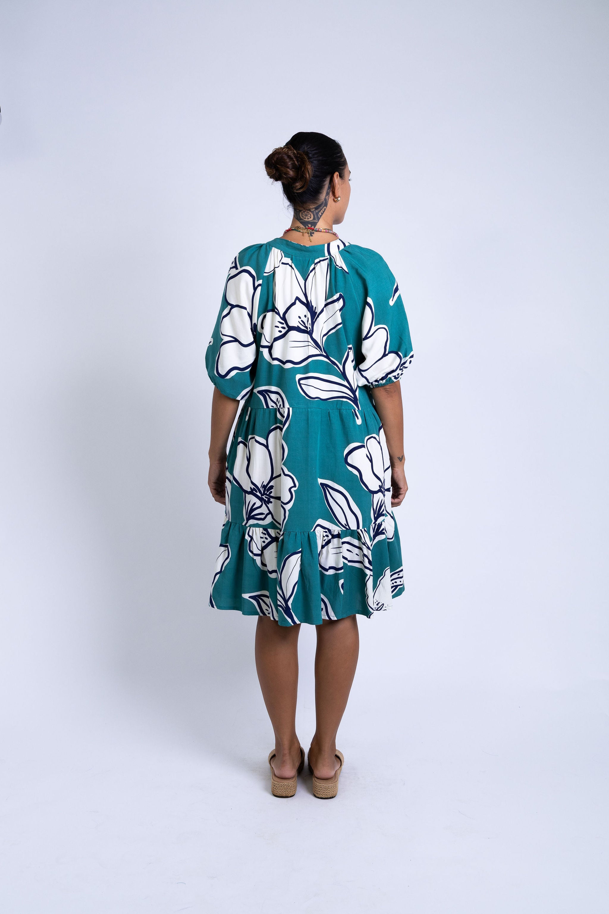 Teal Rara Ava Dress