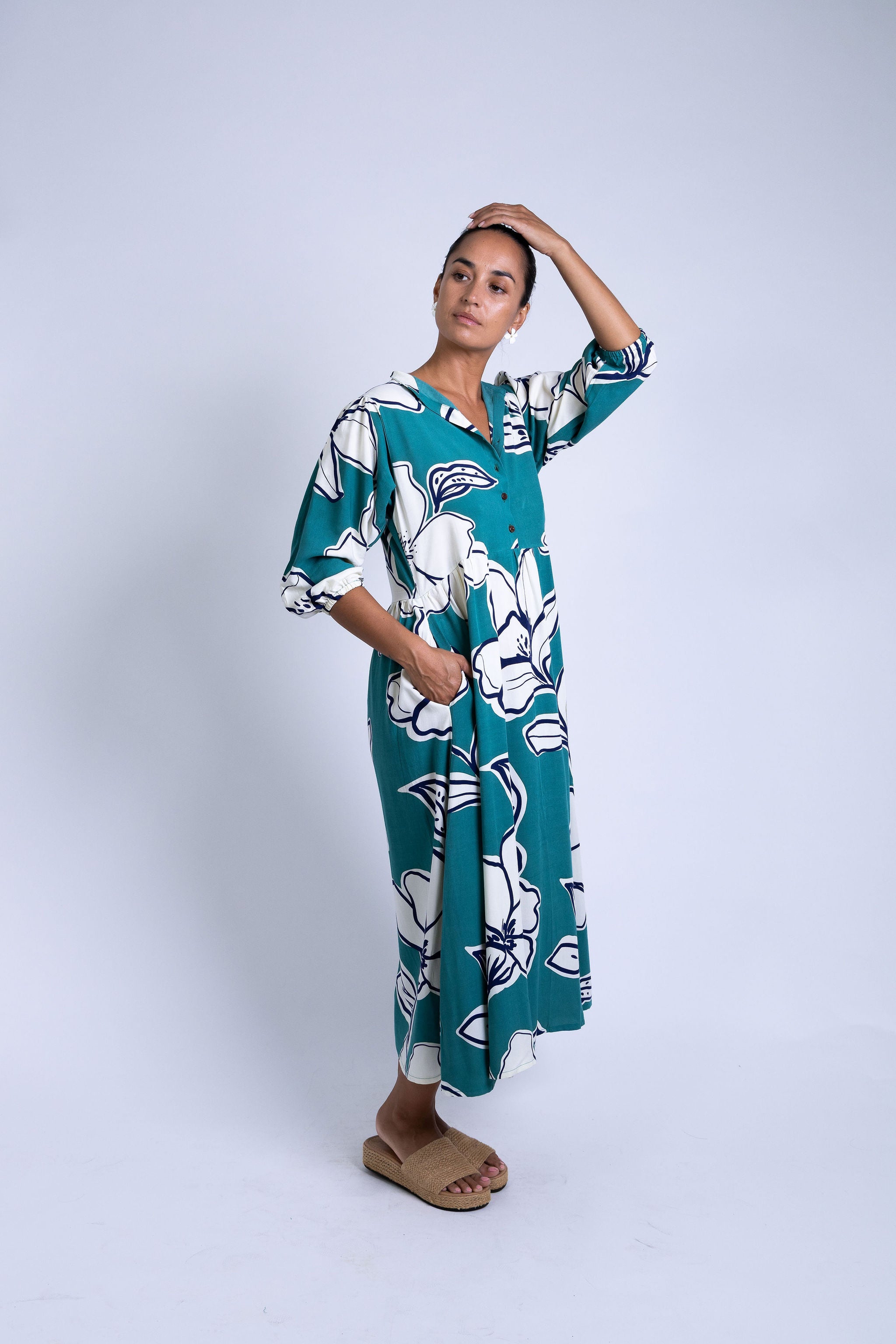 Teal Rara Tina Mumu