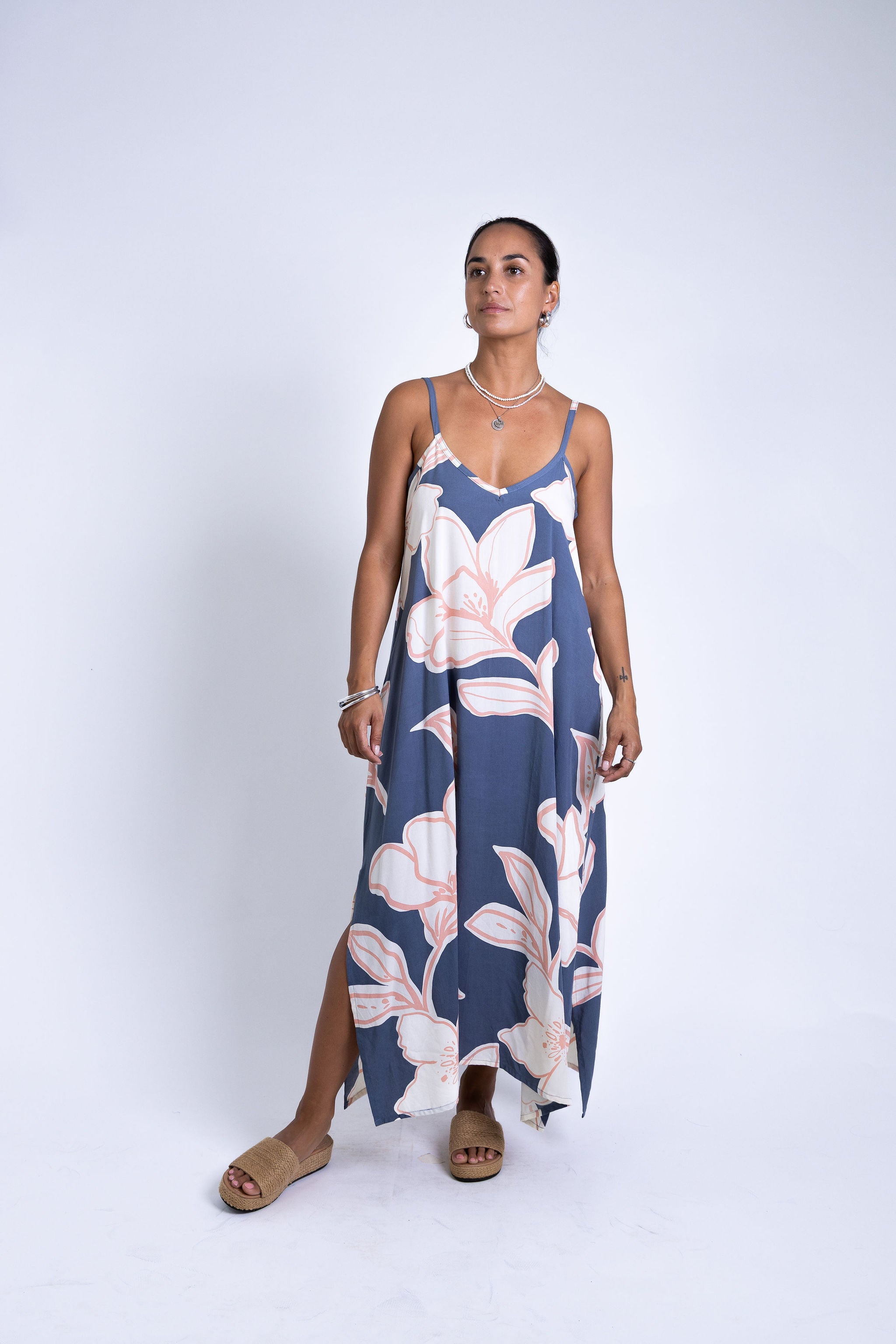 Navy Rara Manu Maxi