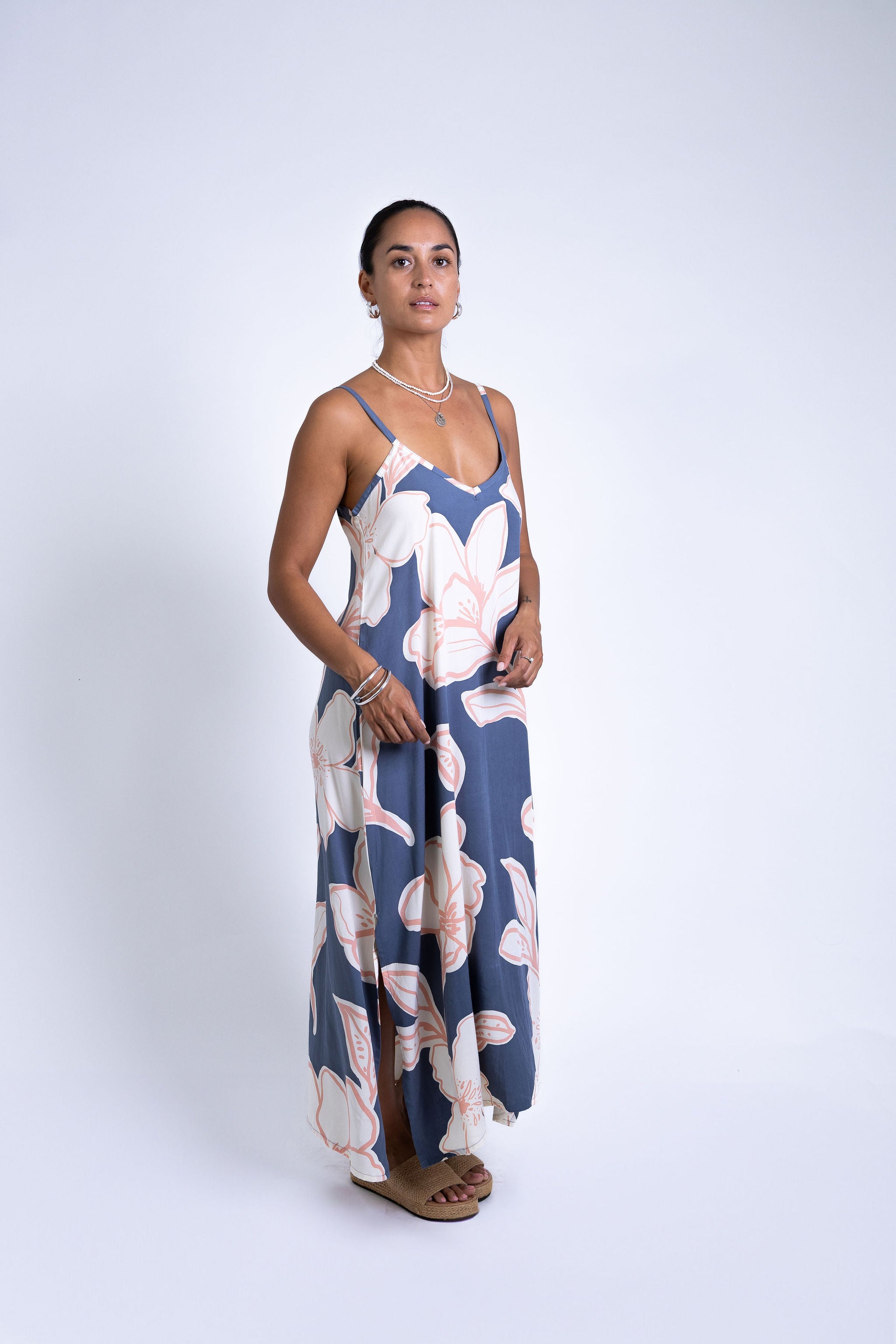 Navy Rara Manu Maxi