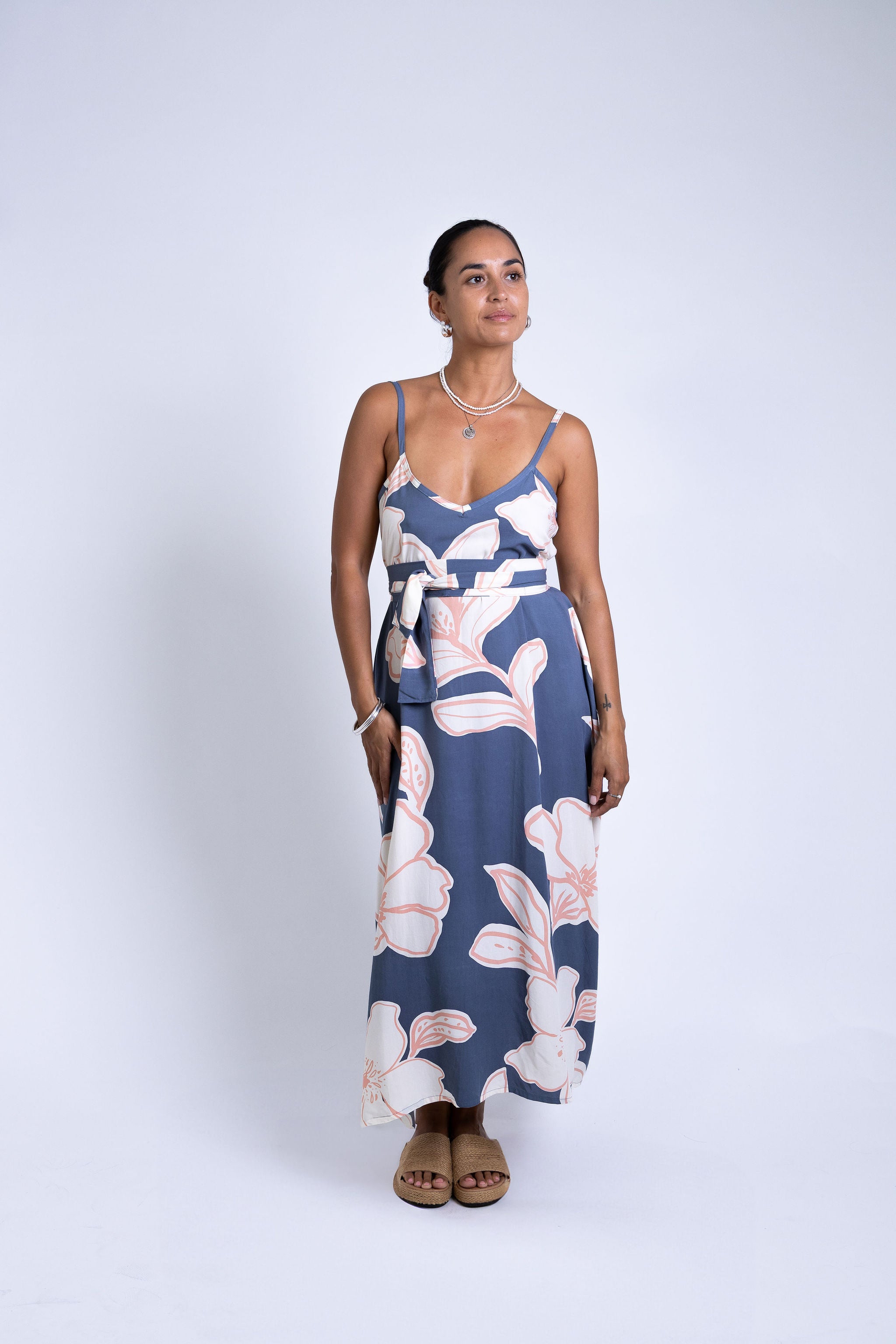Navy Rara Manu Maxi