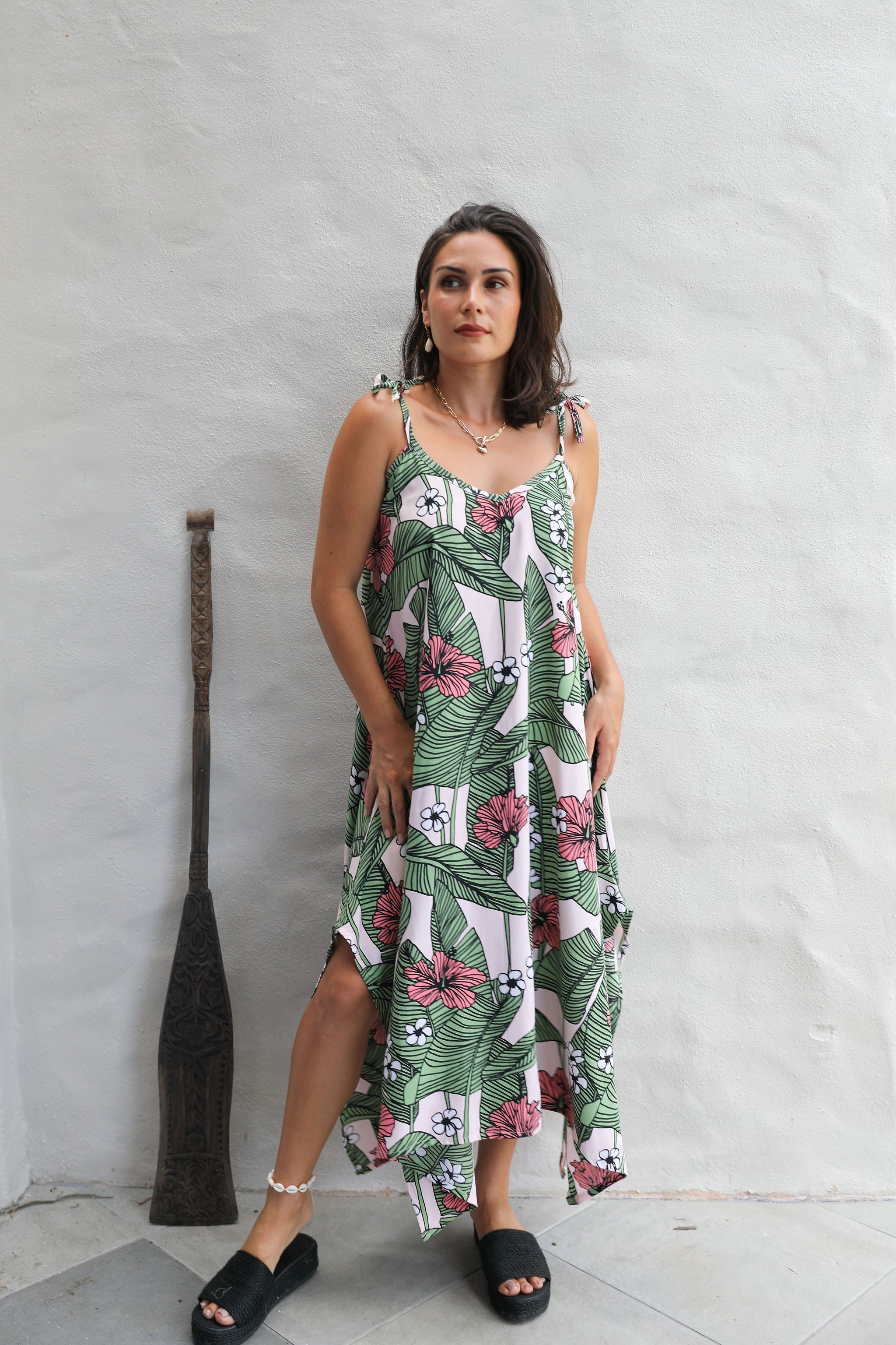 Spring Garden Motu Maxi Dress