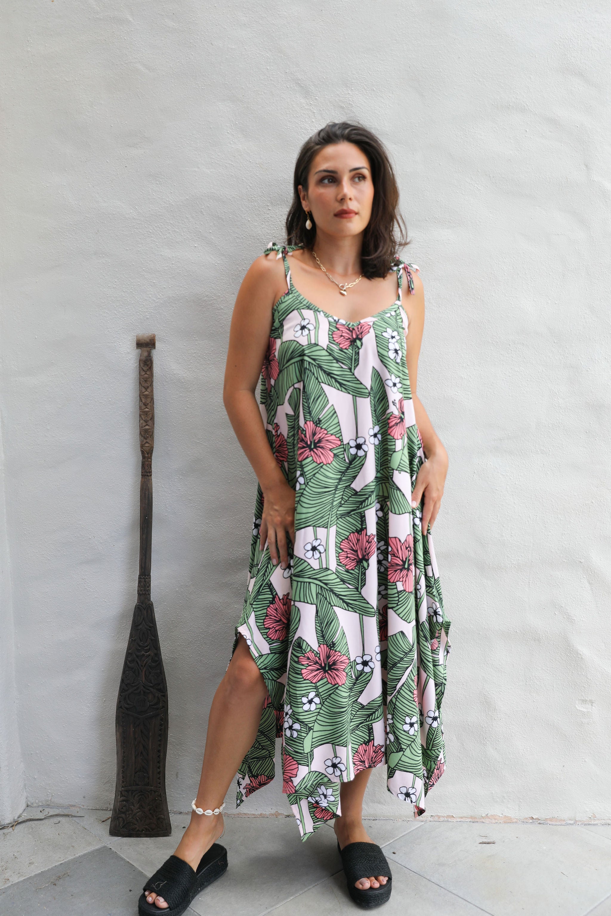 Spring Garden Motu Maxi Dress