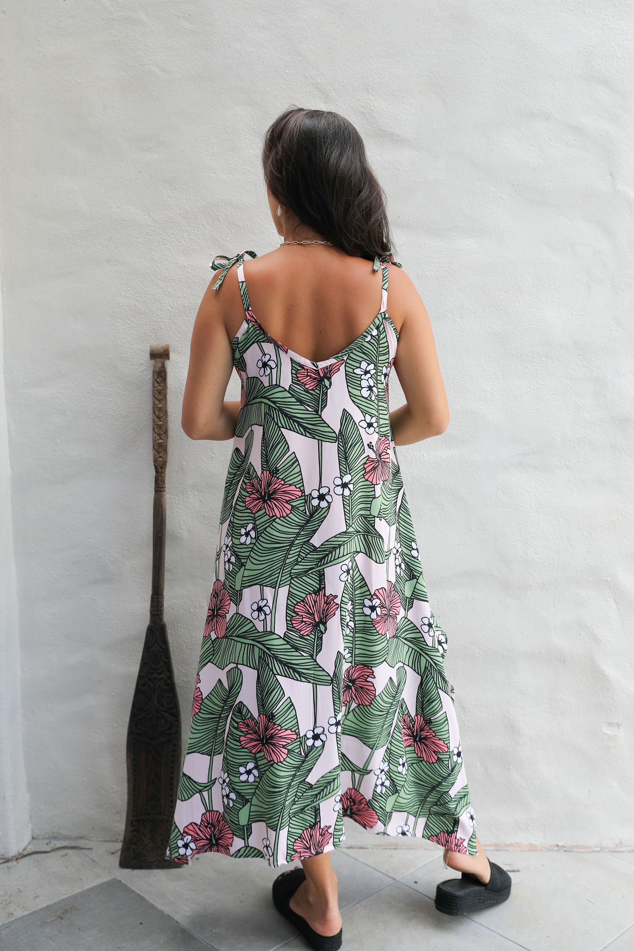 Spring Garden Motu Maxi Dress