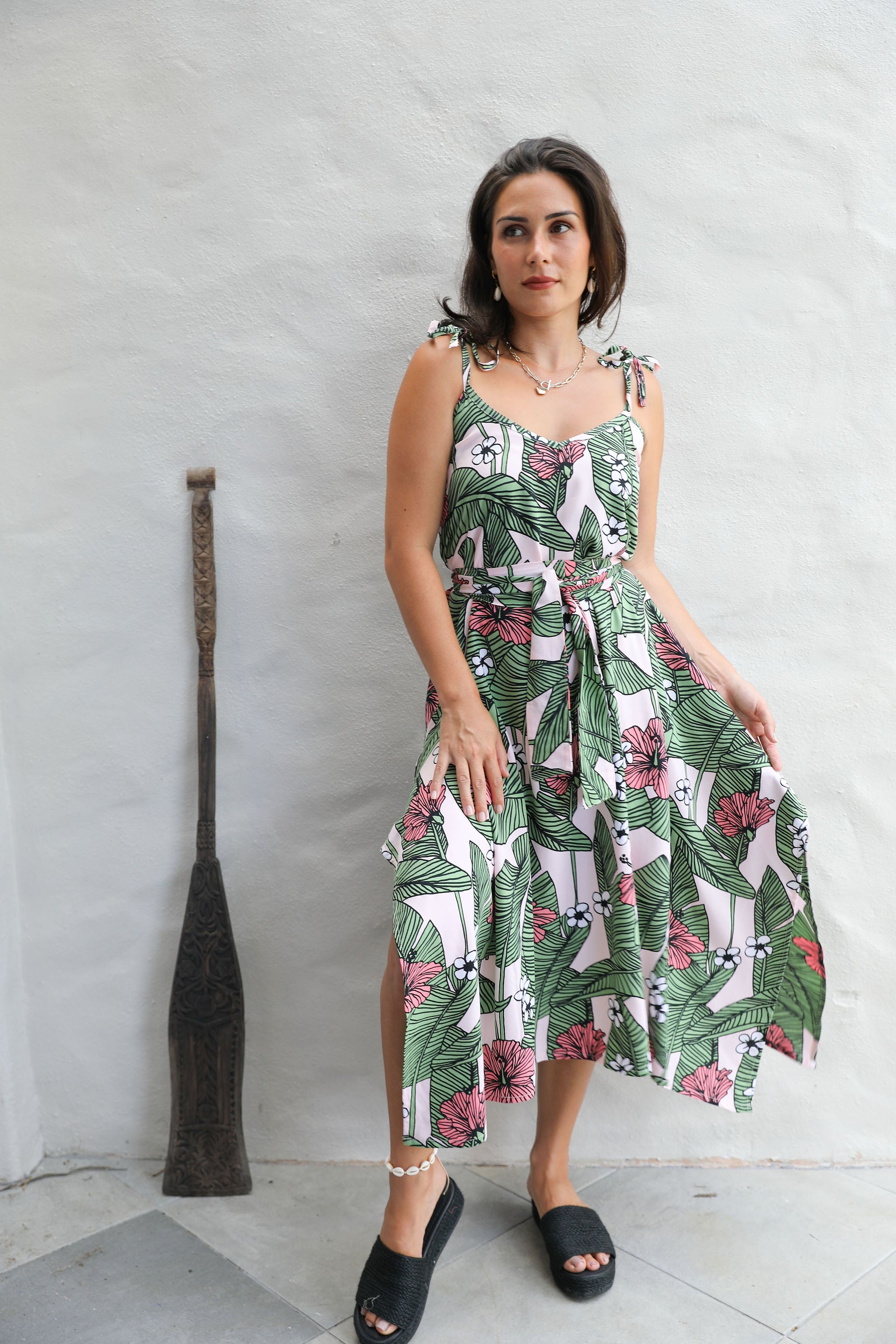 Spring Garden Motu Maxi Dress