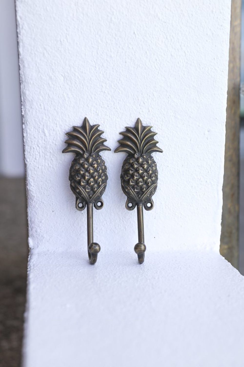 Small Brass Pineapple Hook