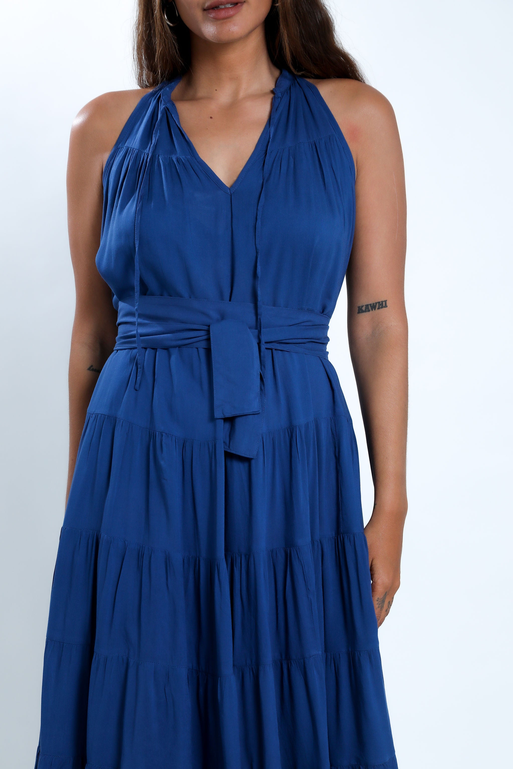Navy Night Light Weight Mini Dress