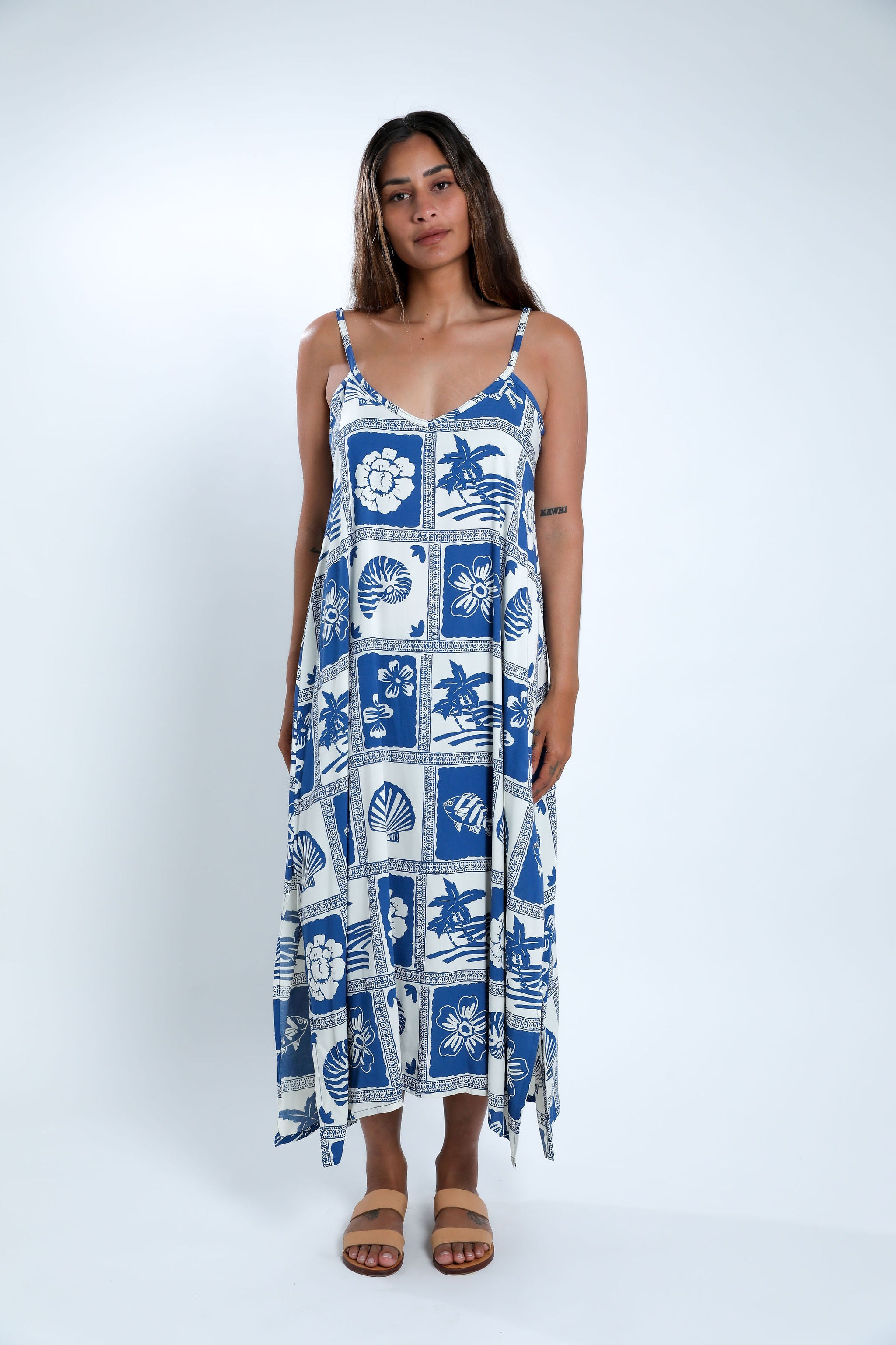 Navy Vaca Manu Maxi
