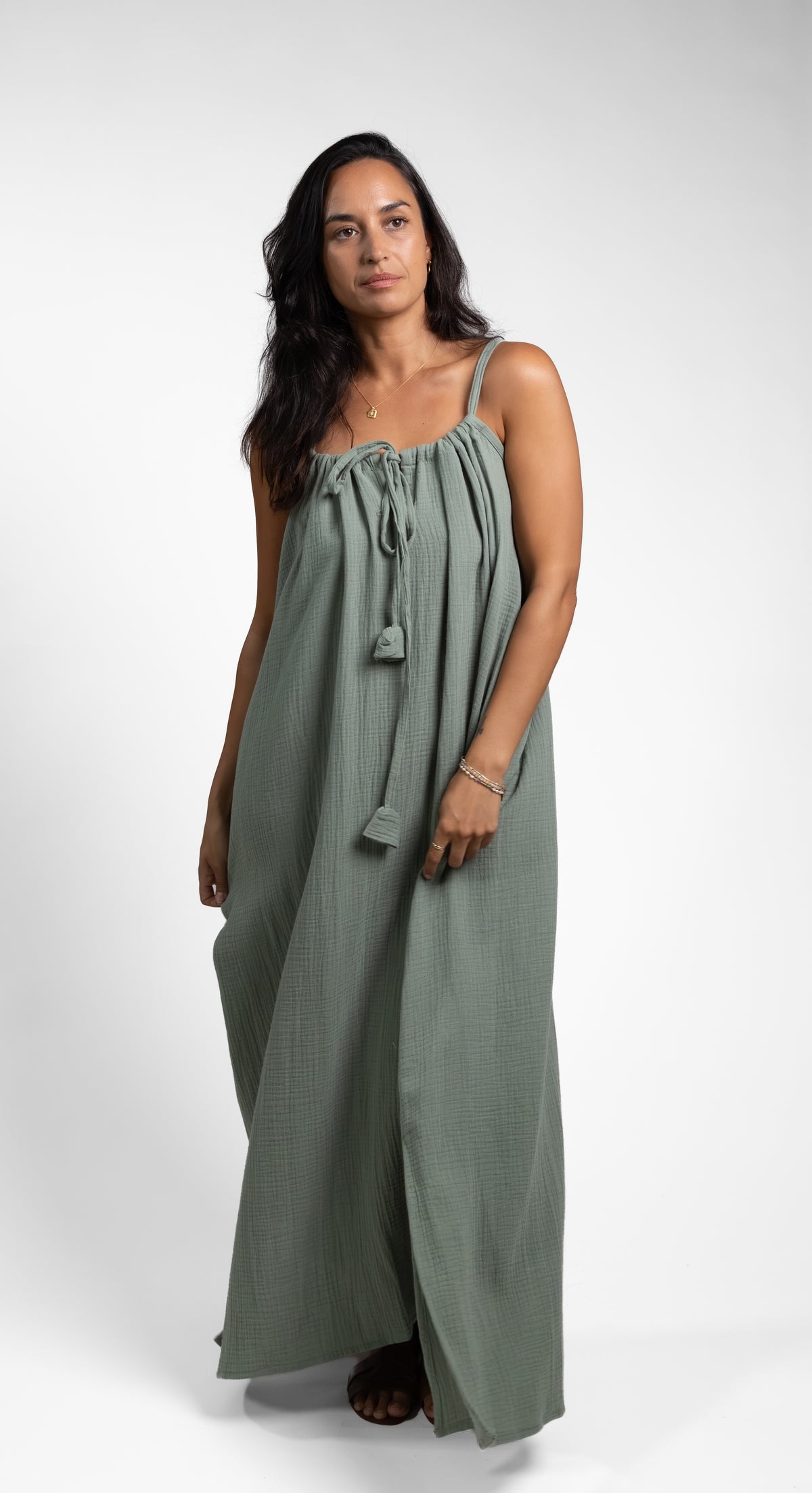 Khaki Skye Maxi