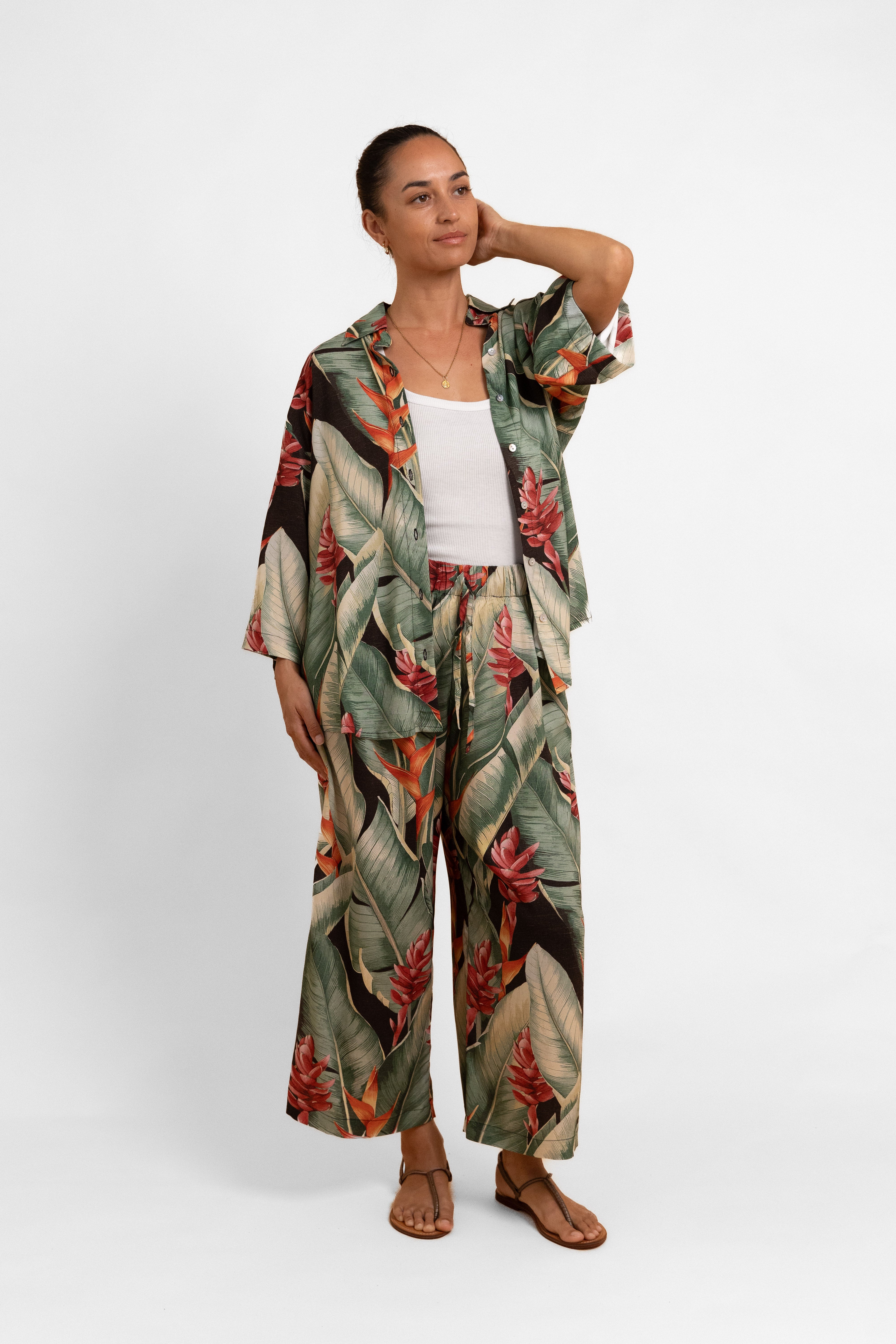 Heliconia Nohanna Scarlett Shirt
