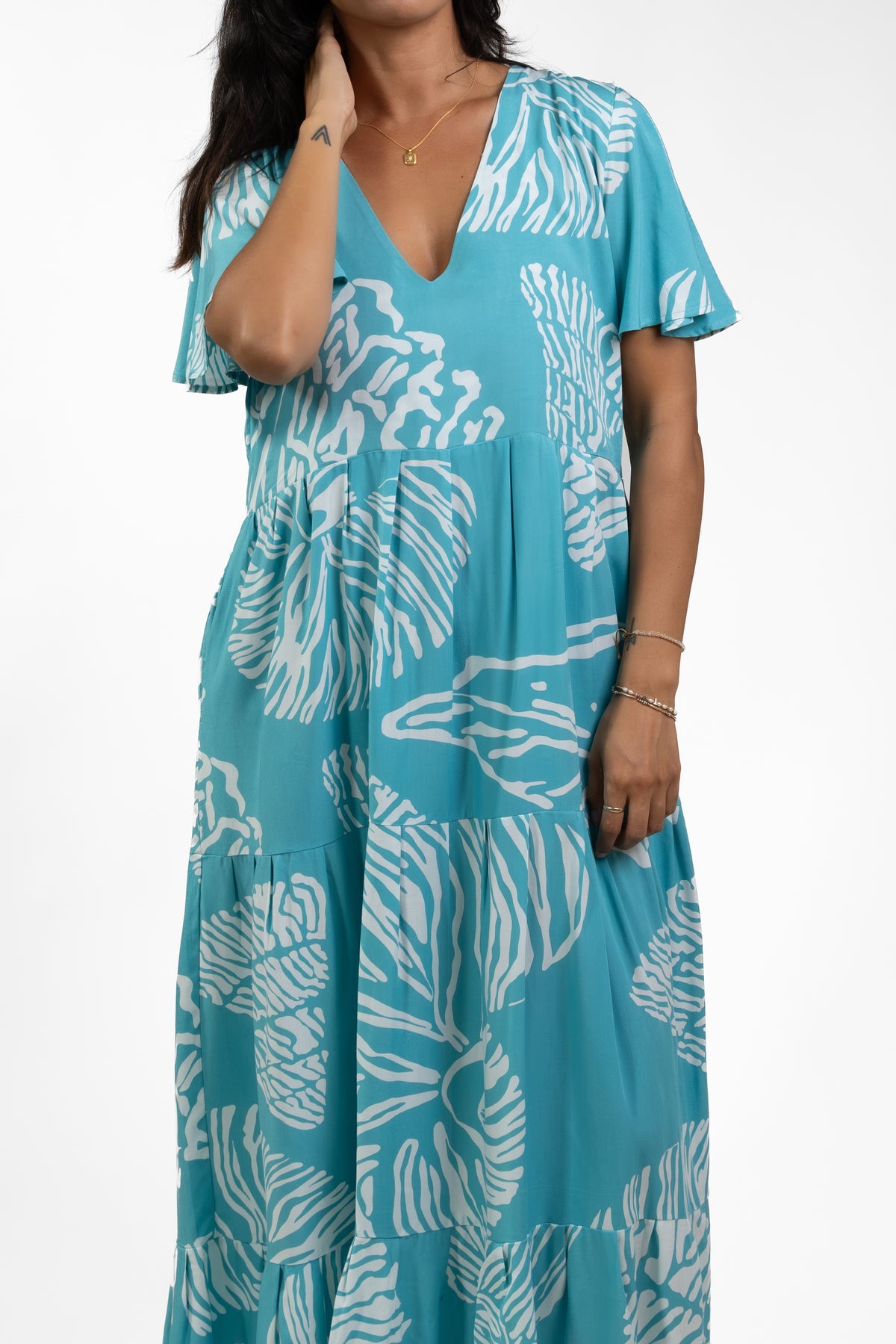 Jade Moana Shell Tia Midi Dress
