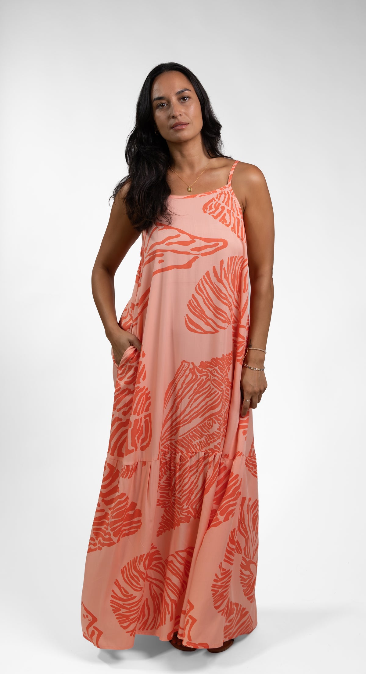 Peach Moana Shell Rama Maxi