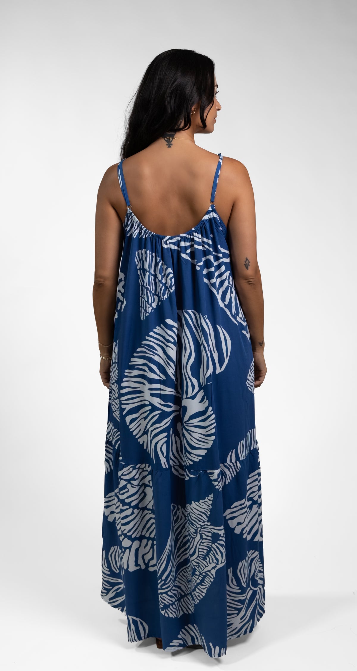 Navy Moana Shell Rama Maxi