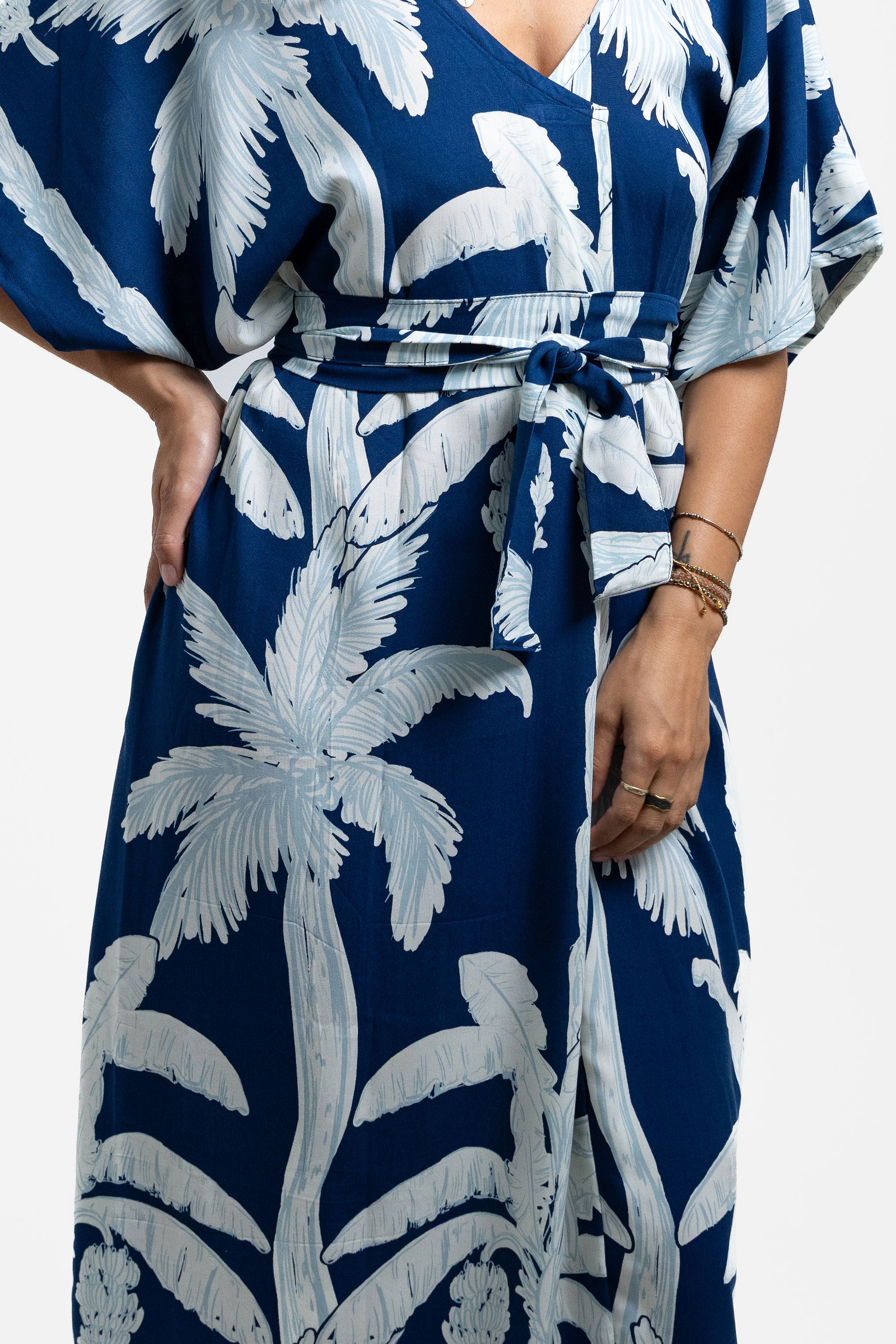 Blue Moana Coco Palms Mana Kaftan