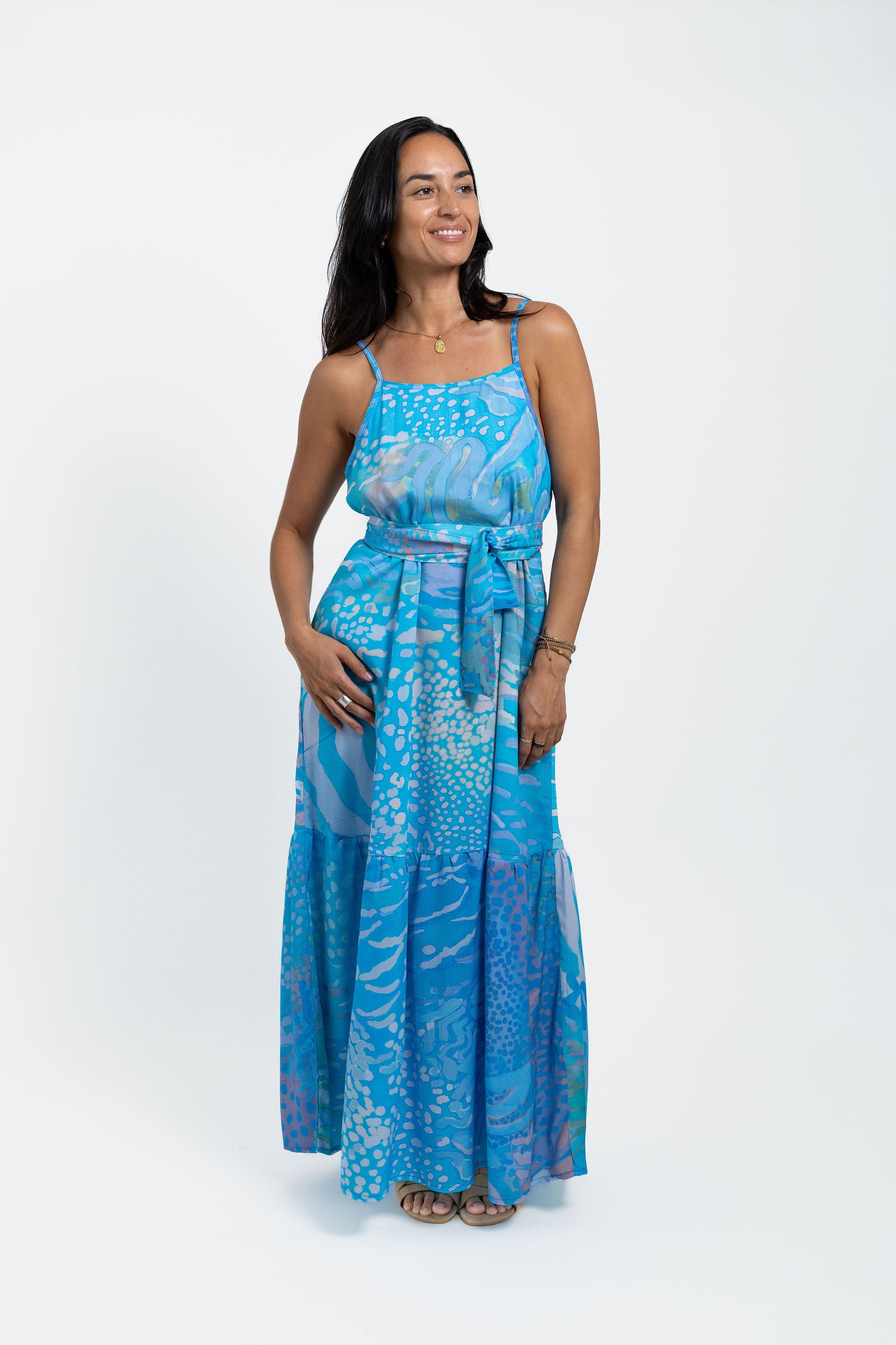 Blue Parrot Fish Rama Maxi