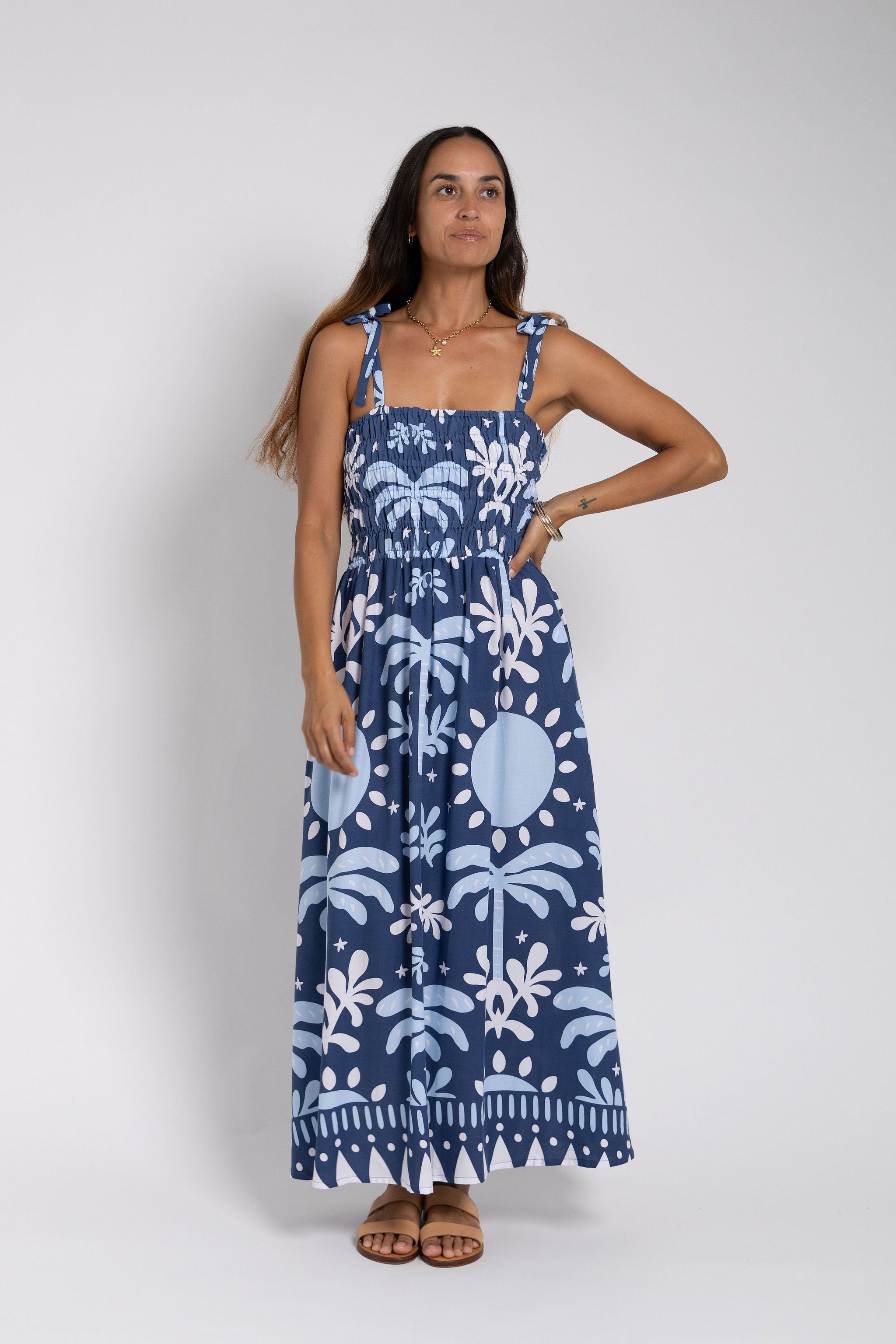 Ita Ra Blue Chloe Dress