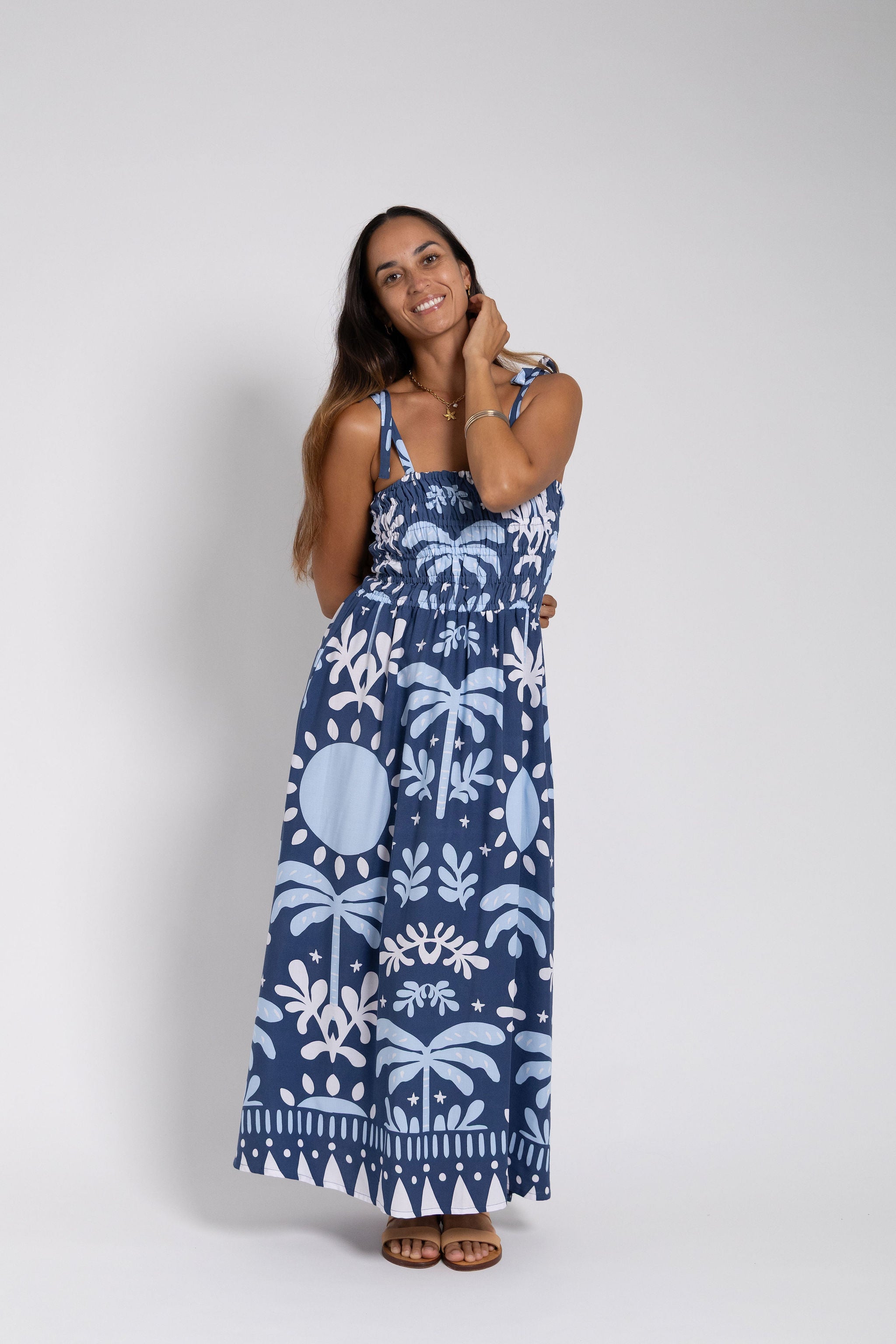 Ita Ra Blue Chloe Dress