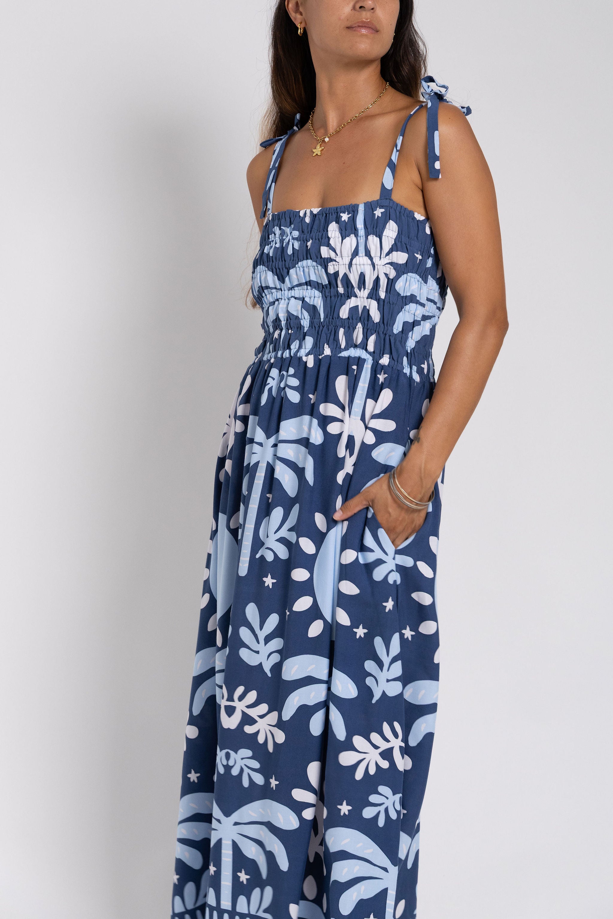 Ita Ra Blue Chloe Dress