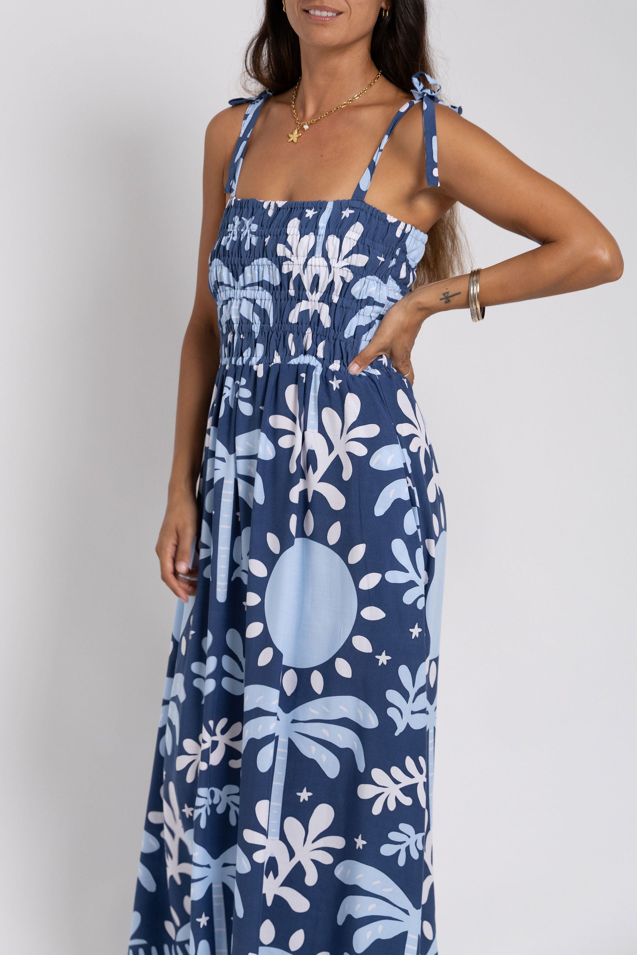 Ita Ra Blue Chloe Dress