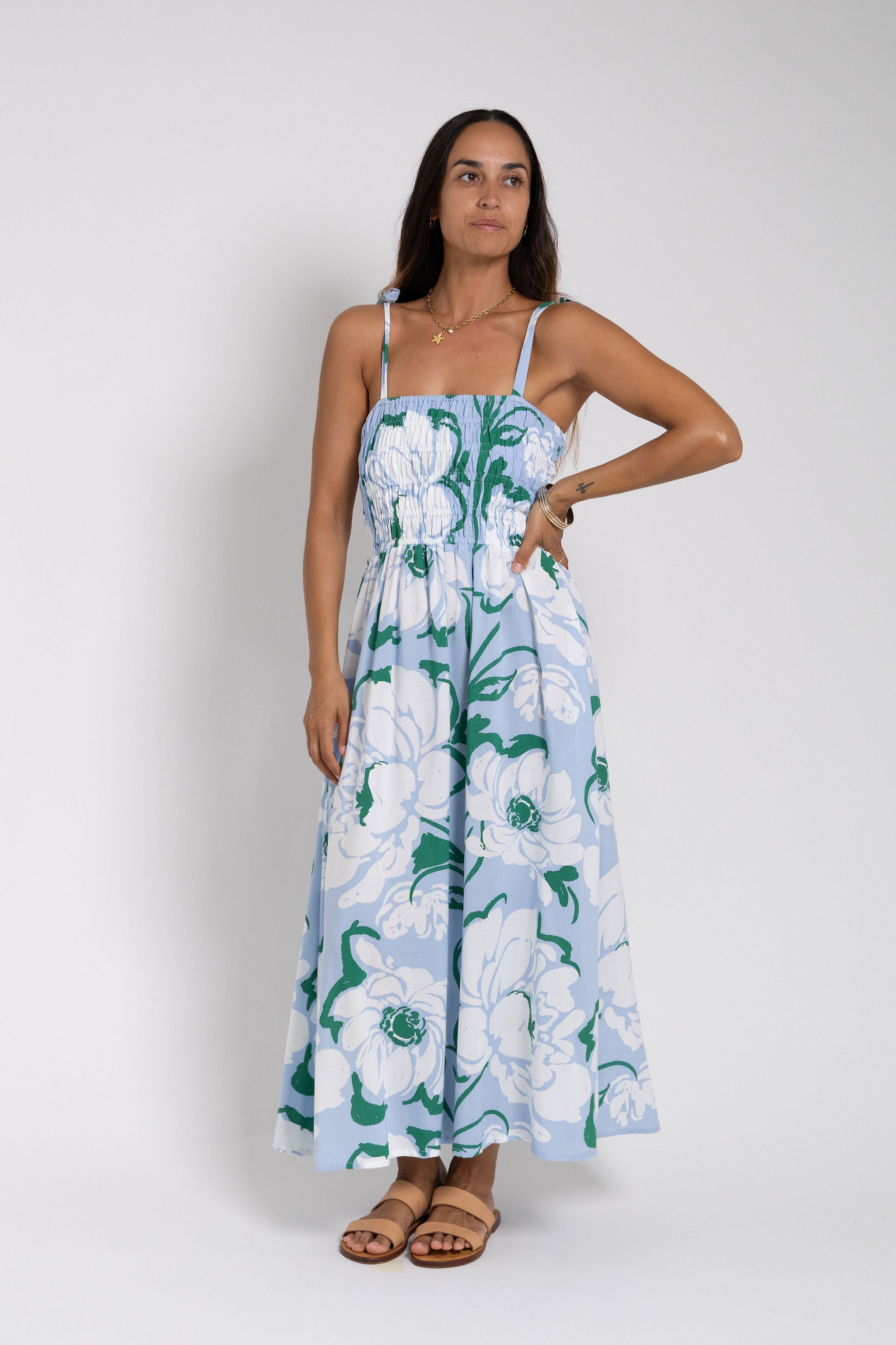 Summer Blue Taina Chloe Dress