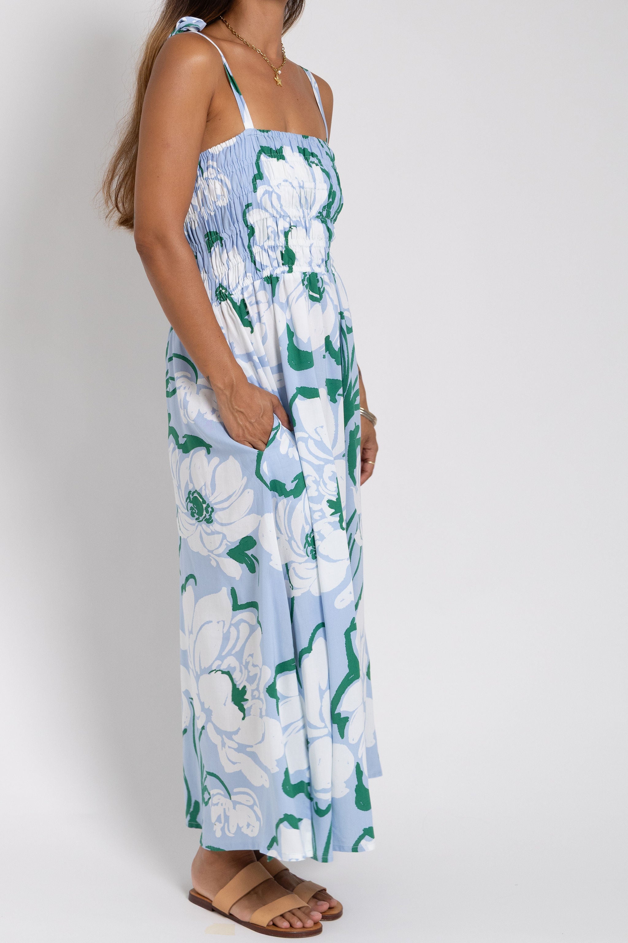 Summer Blue Taina Chloe Dress