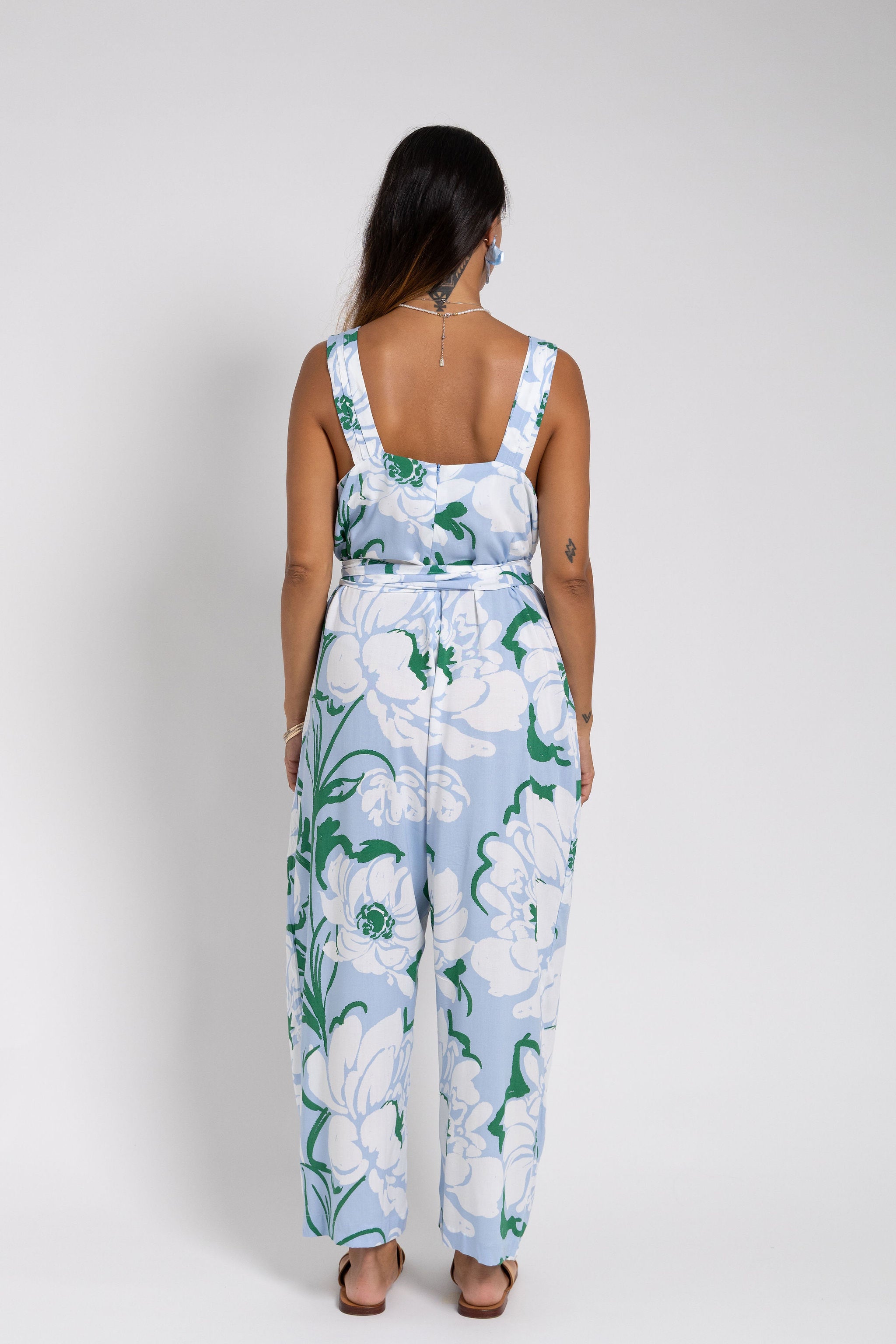 Summer Blue Taina Minar Jumpsuit