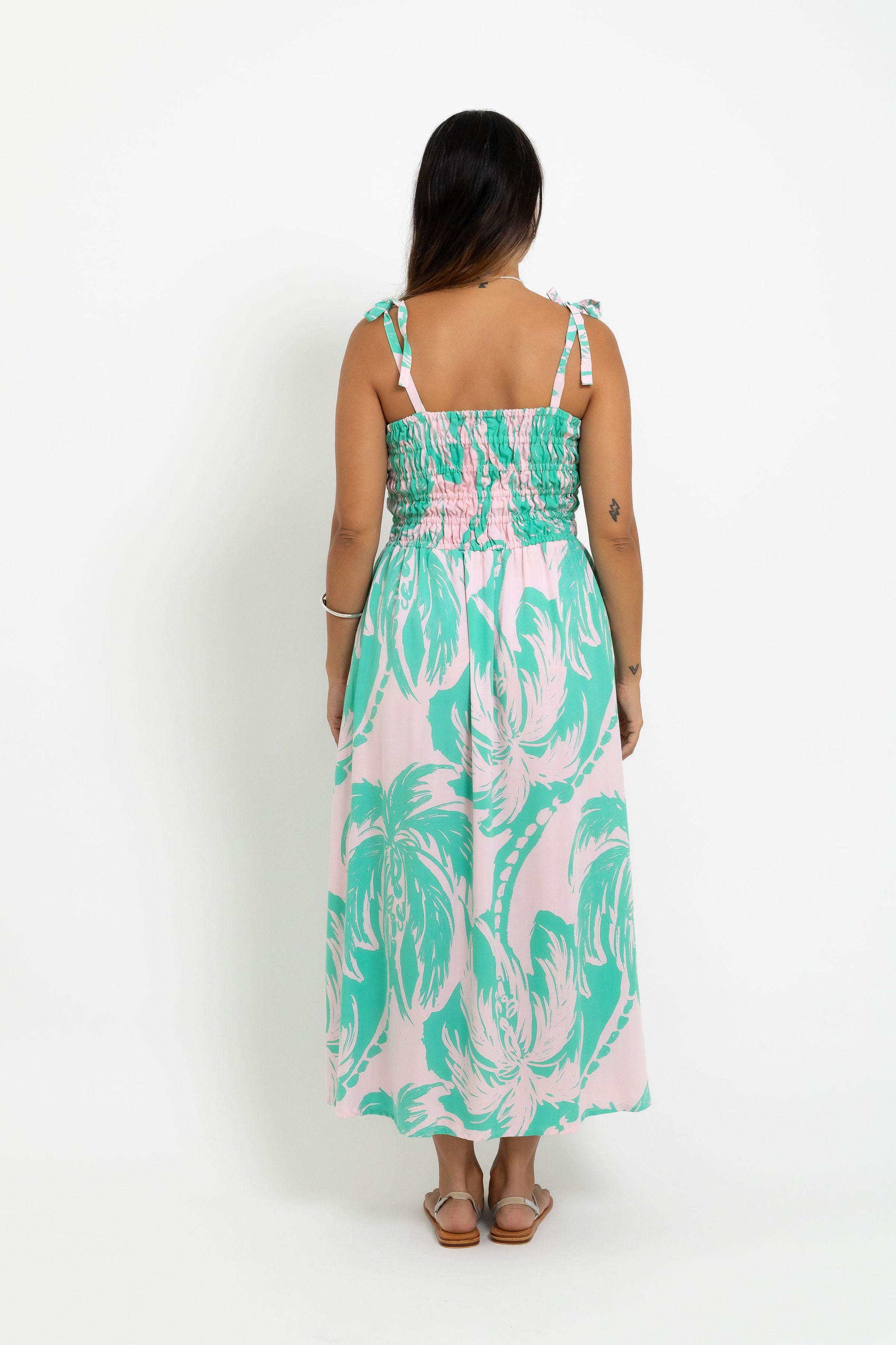Pink Jade Coconut Swell Chloe Dress