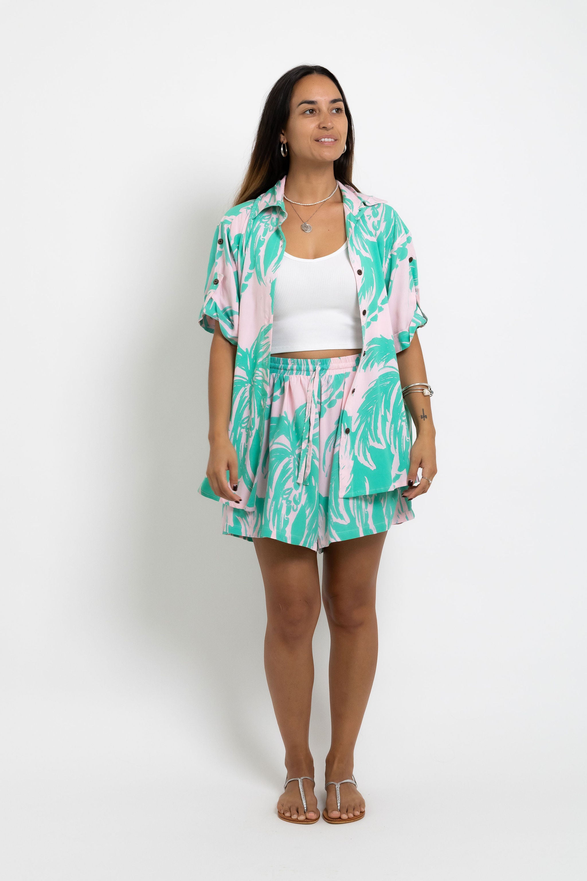 Pink Jade Coconut Swell Sun Short