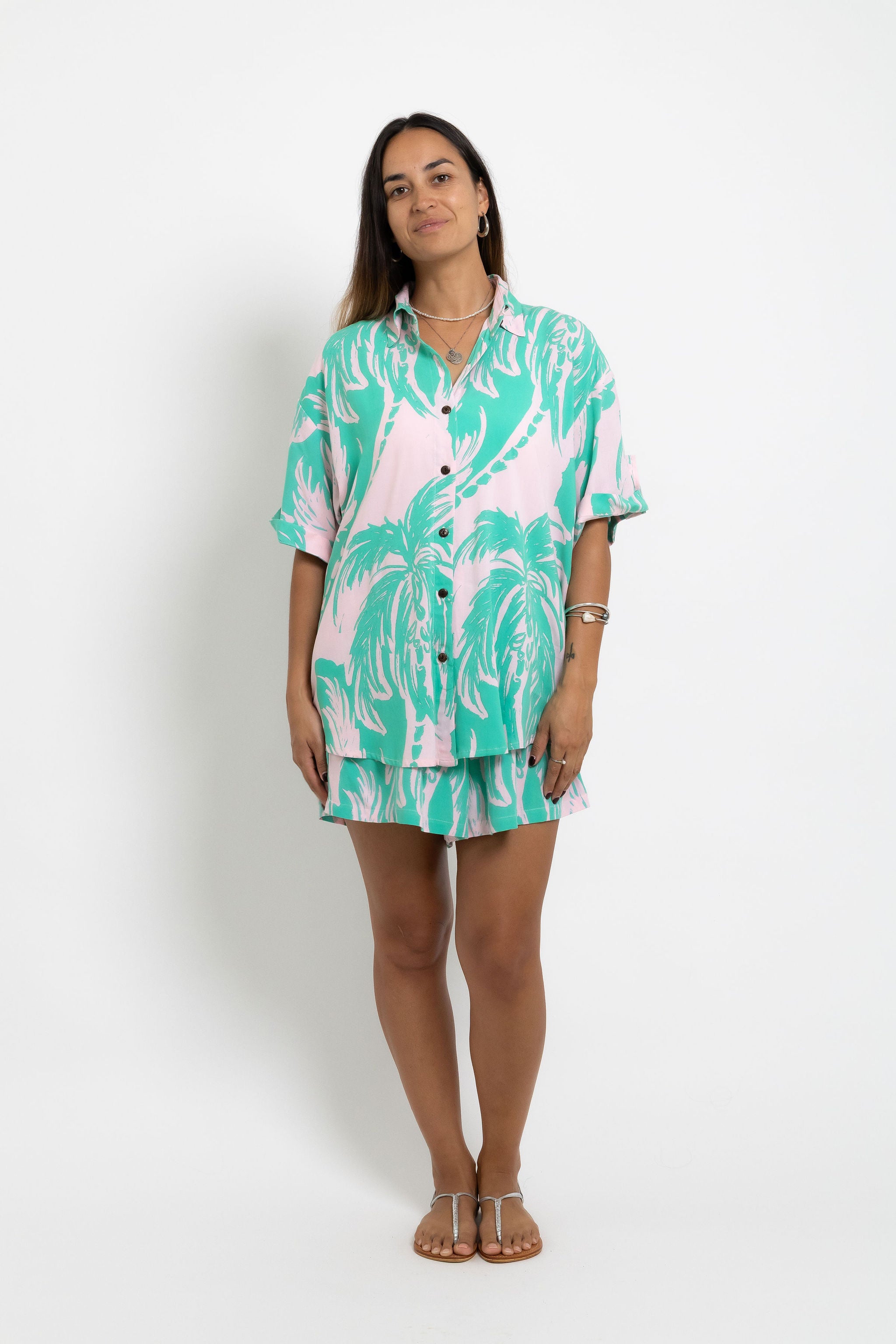Pink Jade Coconut Swell Scarlett Shirt