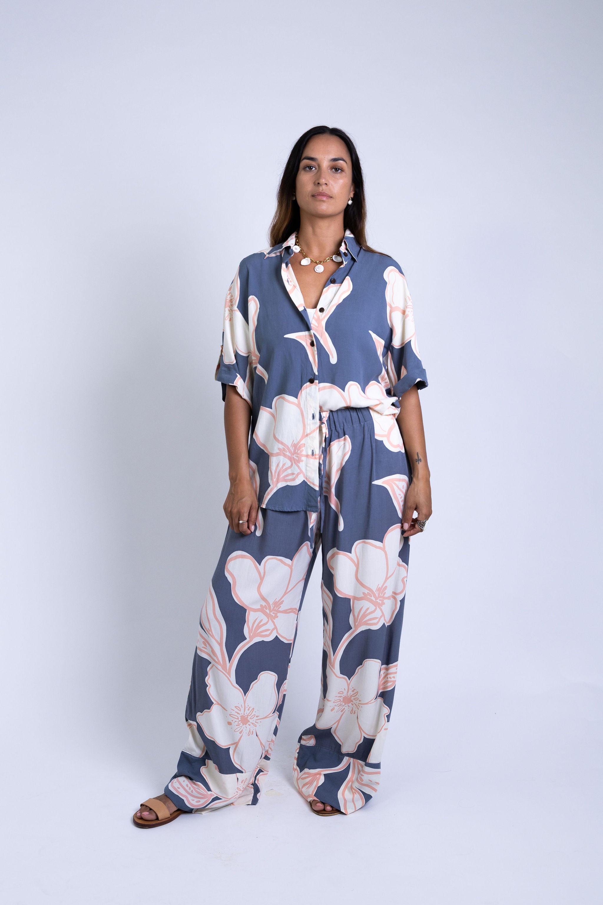 Navy Rara Grace Pant