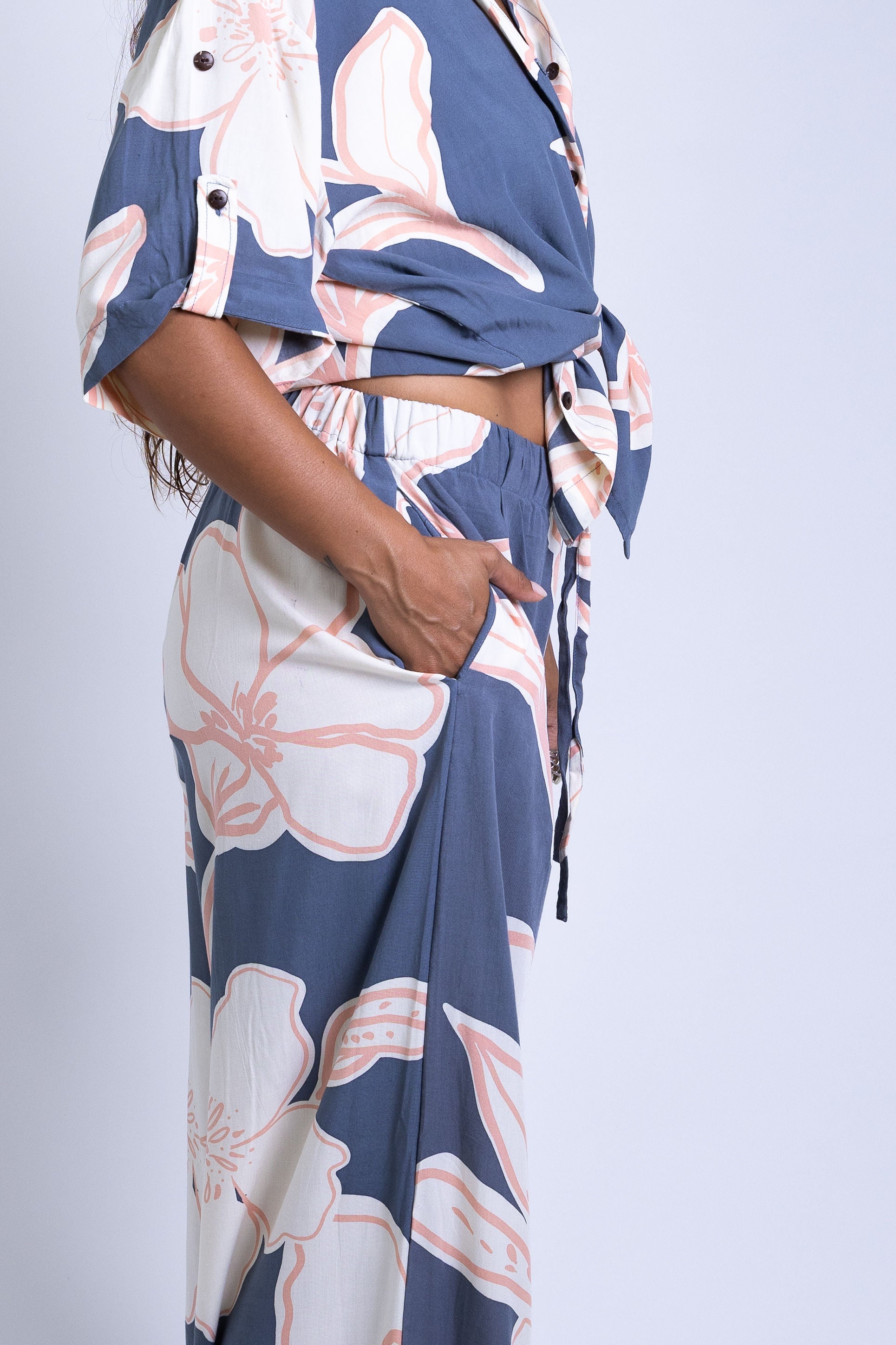 Navy Rara Grace Pant