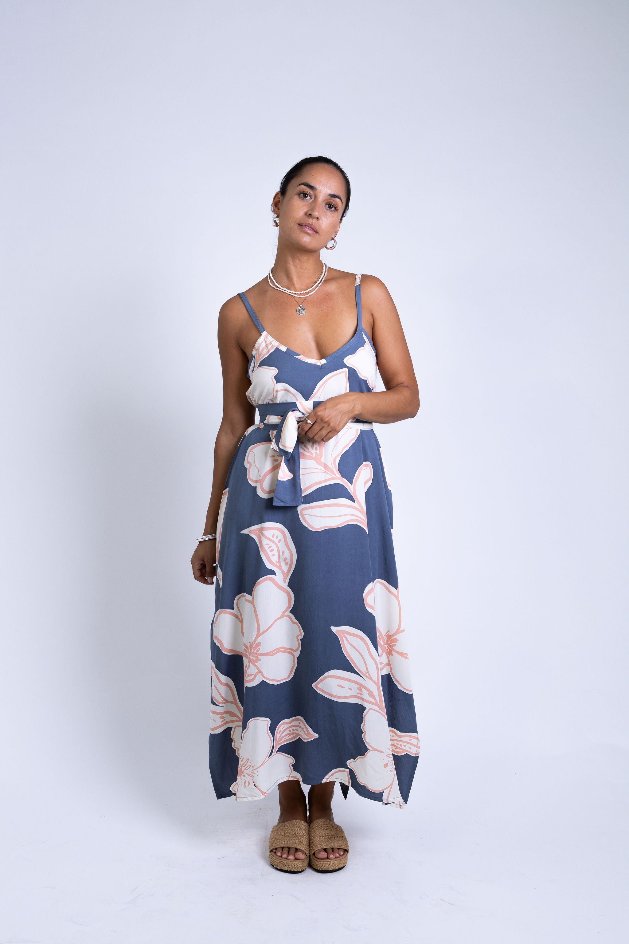 Navy Rara Manu Maxi